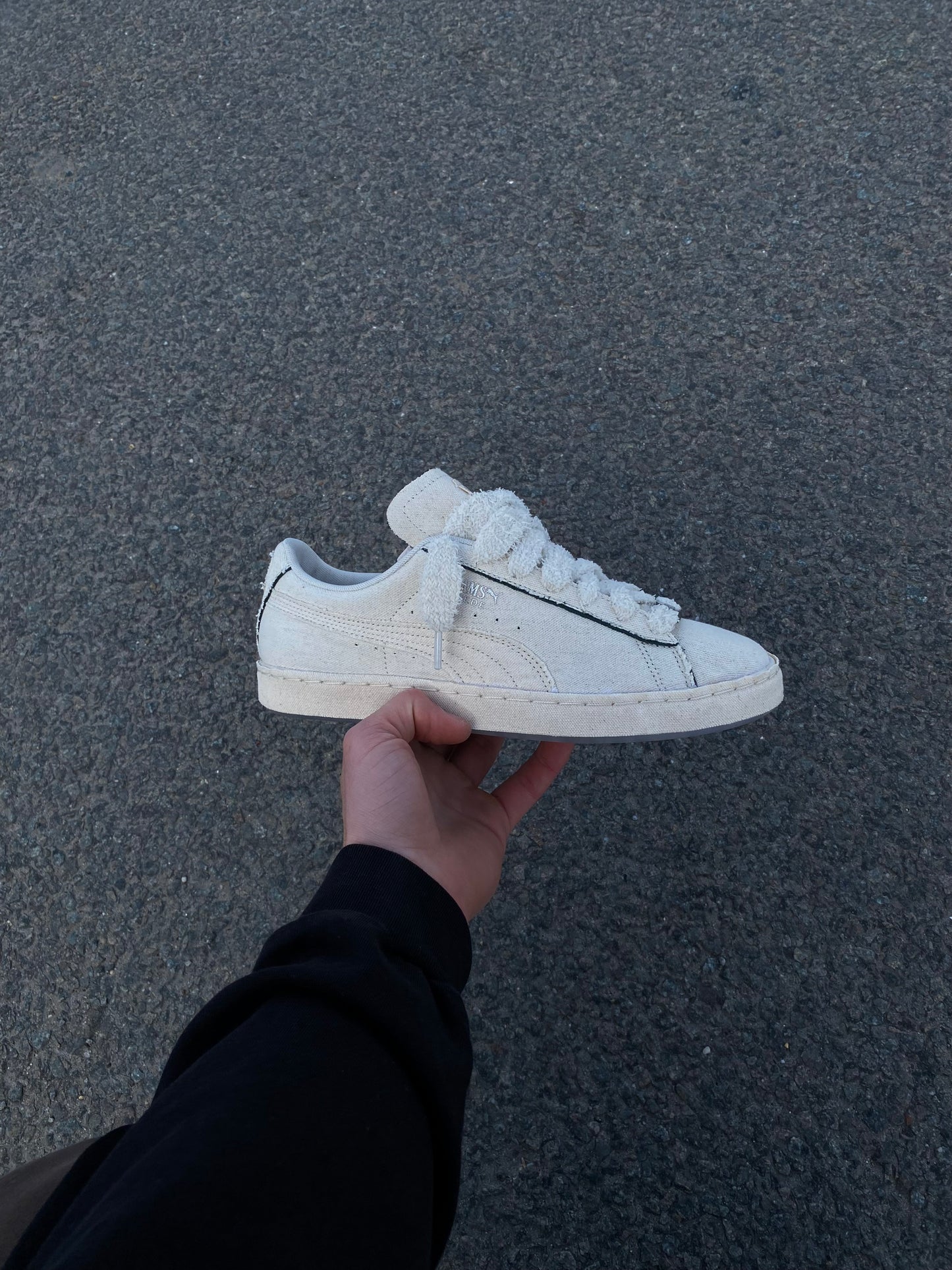 PUMA X LAAMS “suede blank canvas