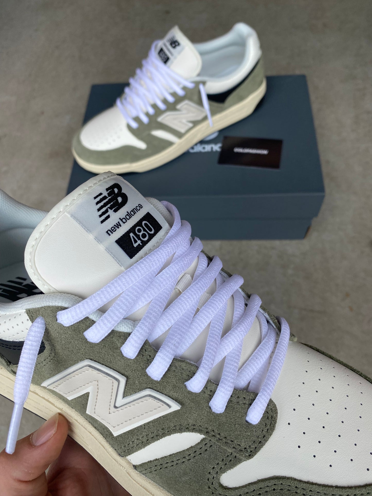 New balance “olive”