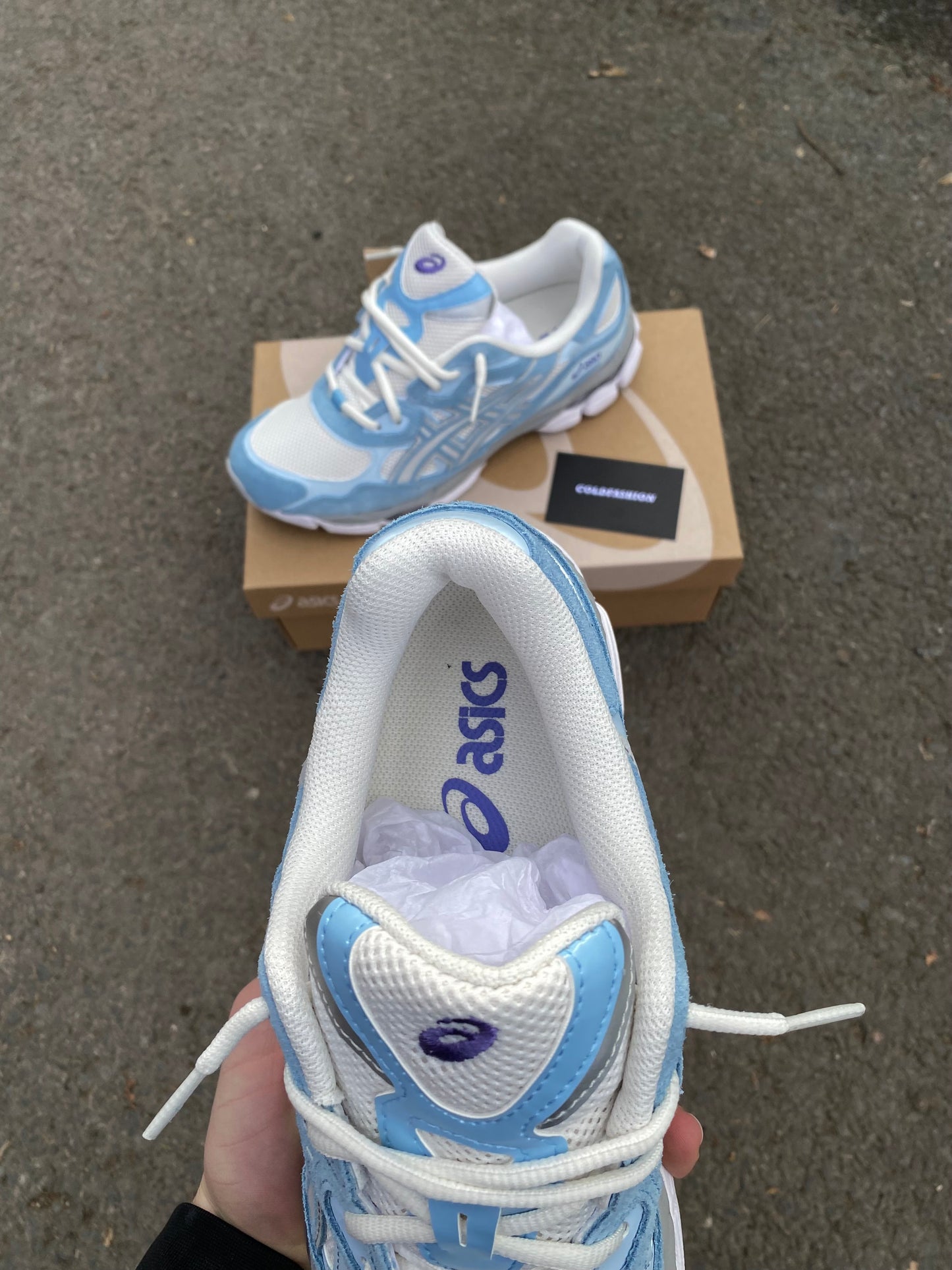 ASICS “Arctic sky”