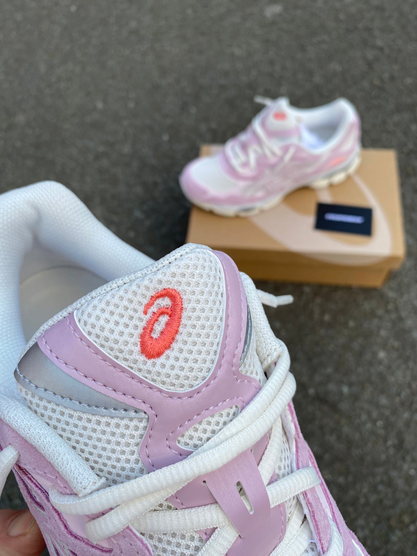 ASICS “rose water”
