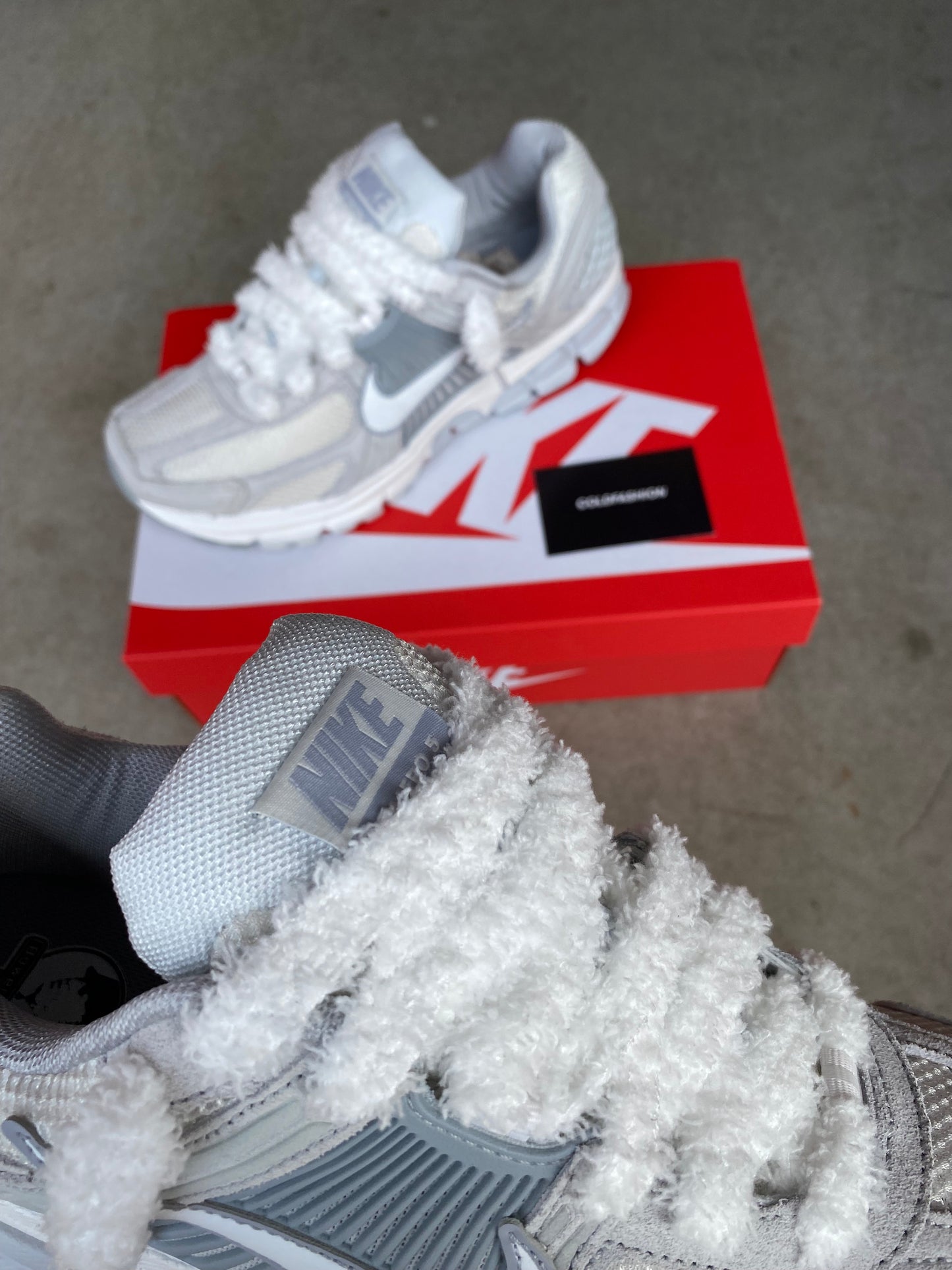 Nike vomero “wolf grey”