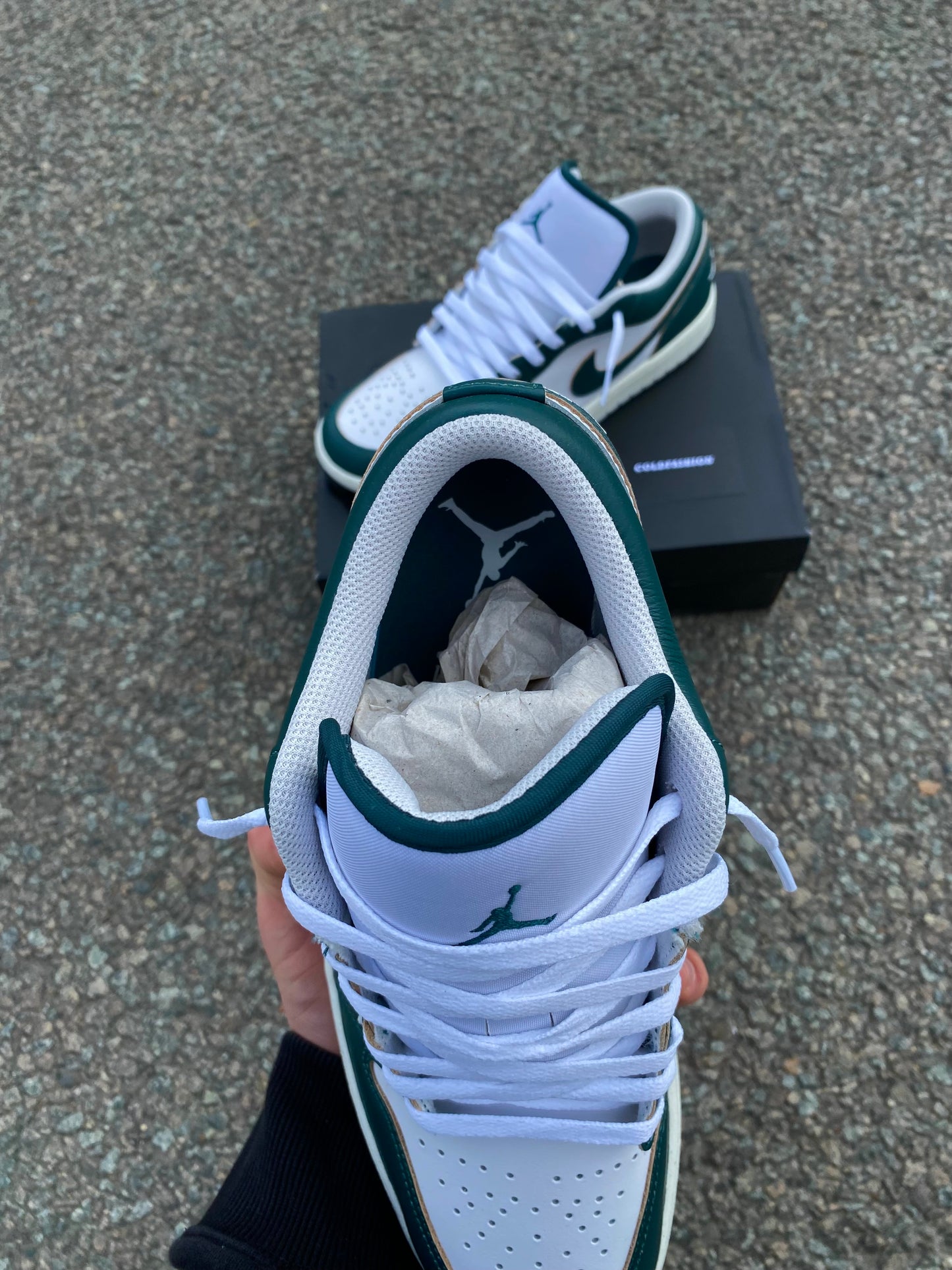 Jordan 1 low “oxidized green”
