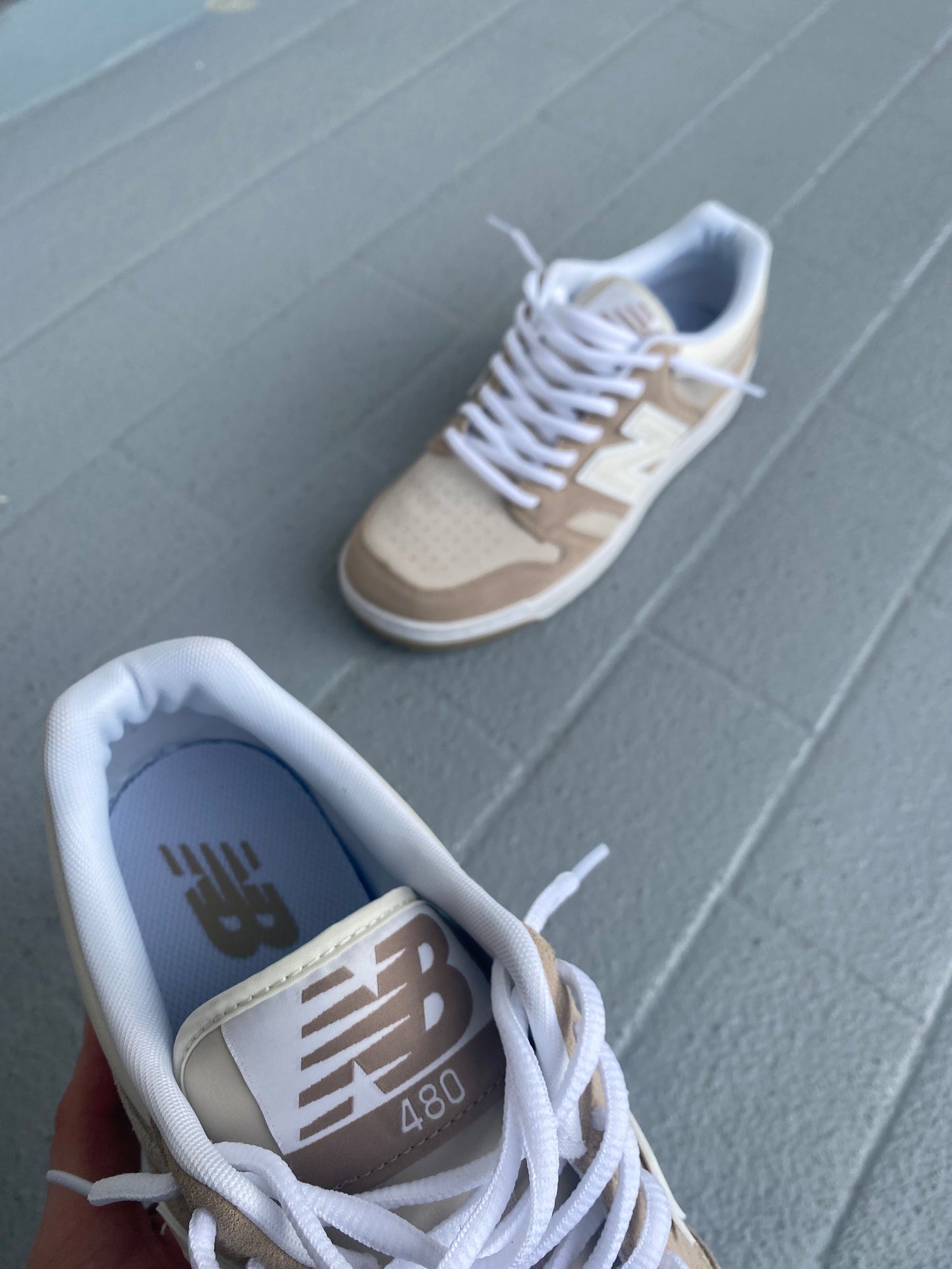 New balance “Cream”