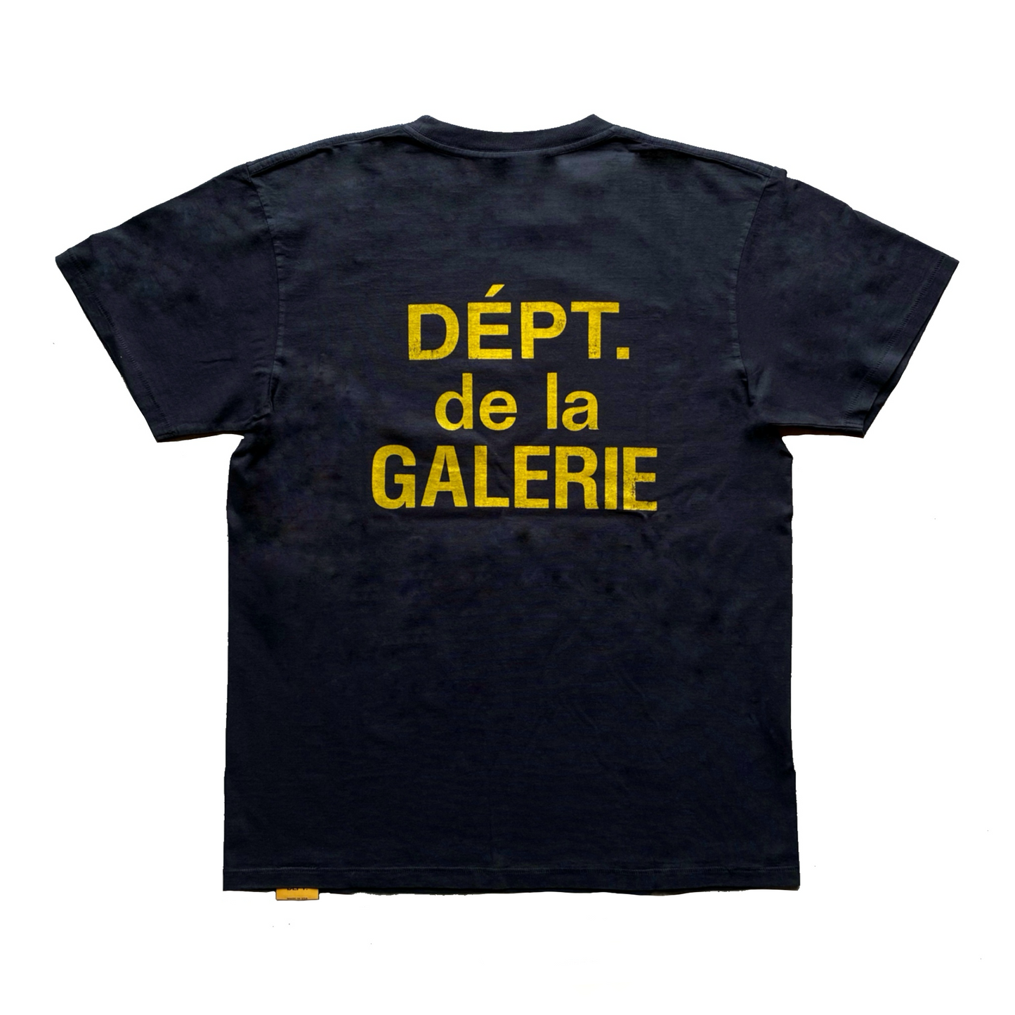 Gallery Dept. French Classic T-shirt Black Yellow