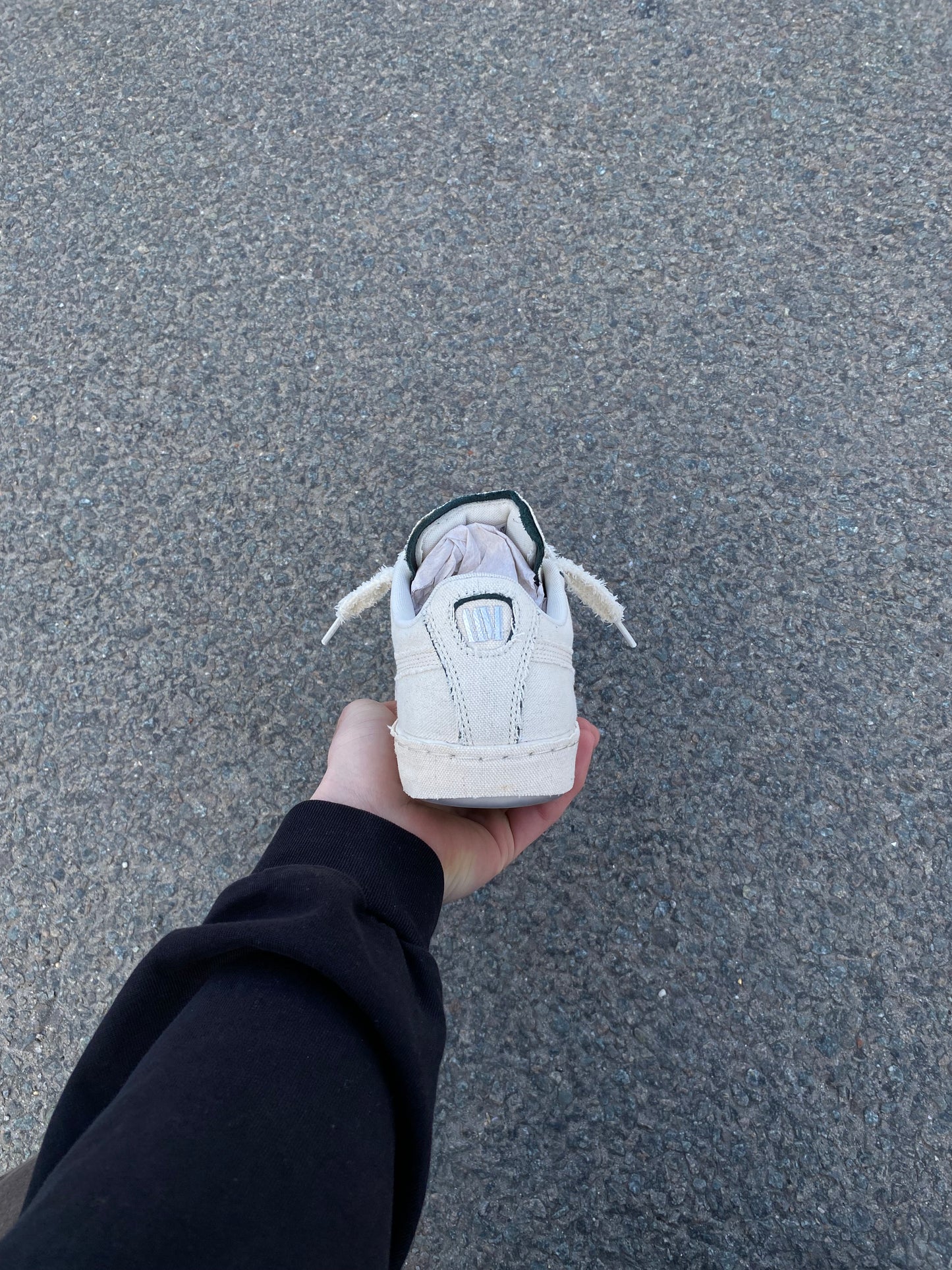PUMA X LAAMS “suede blank canvas