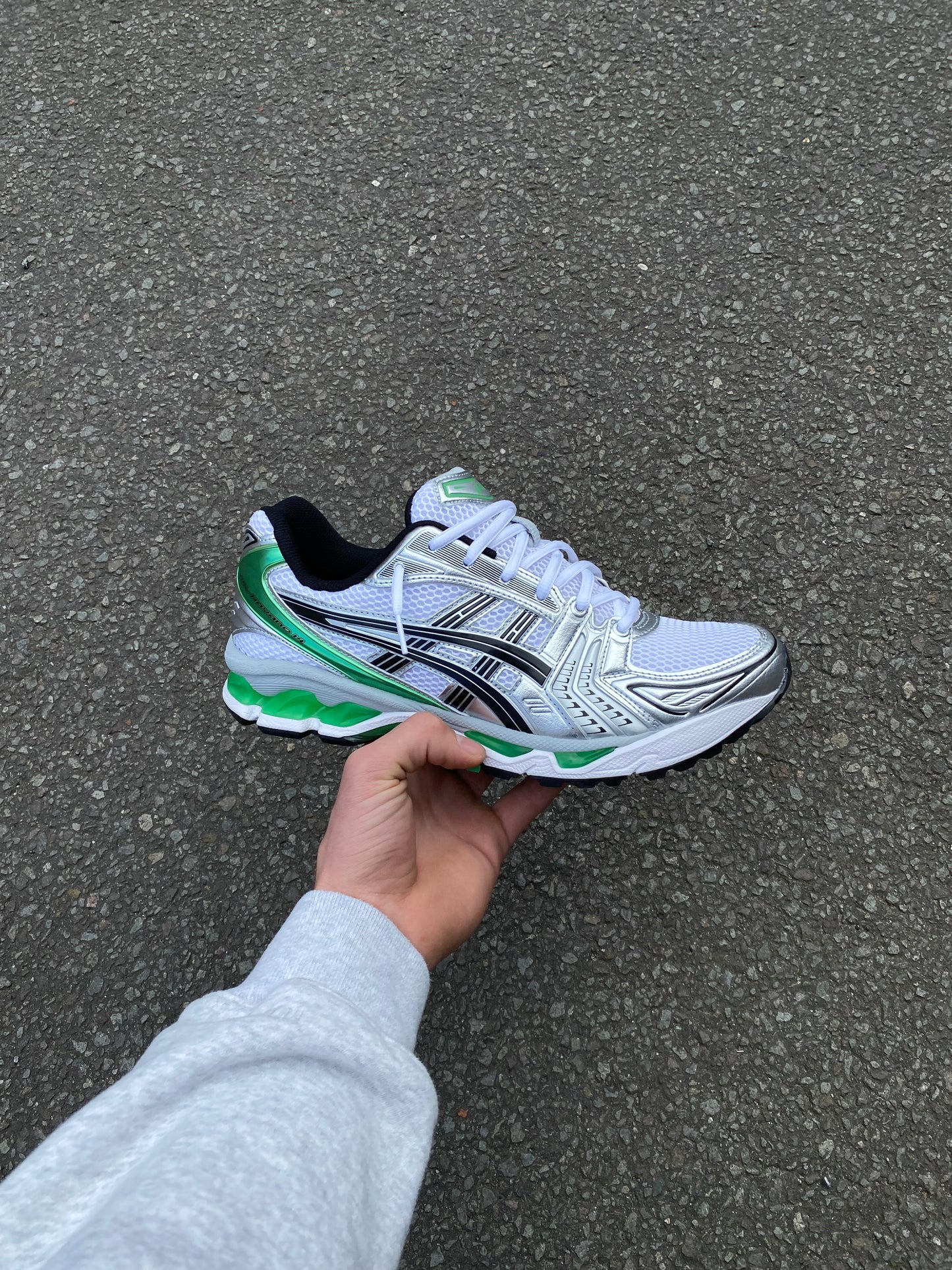 ASICS gel kayano “malachite green”