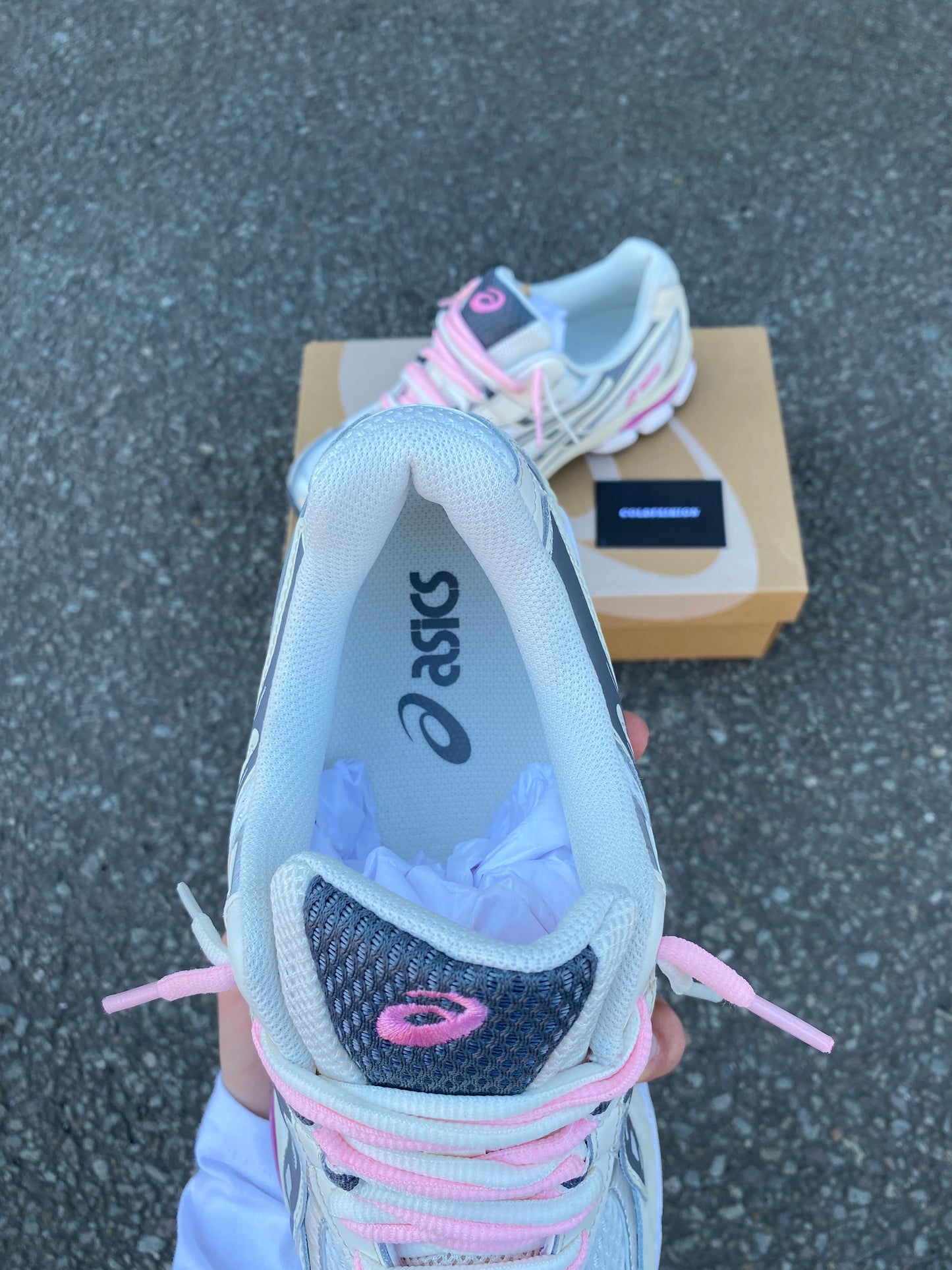 ASICS “carbon pink”