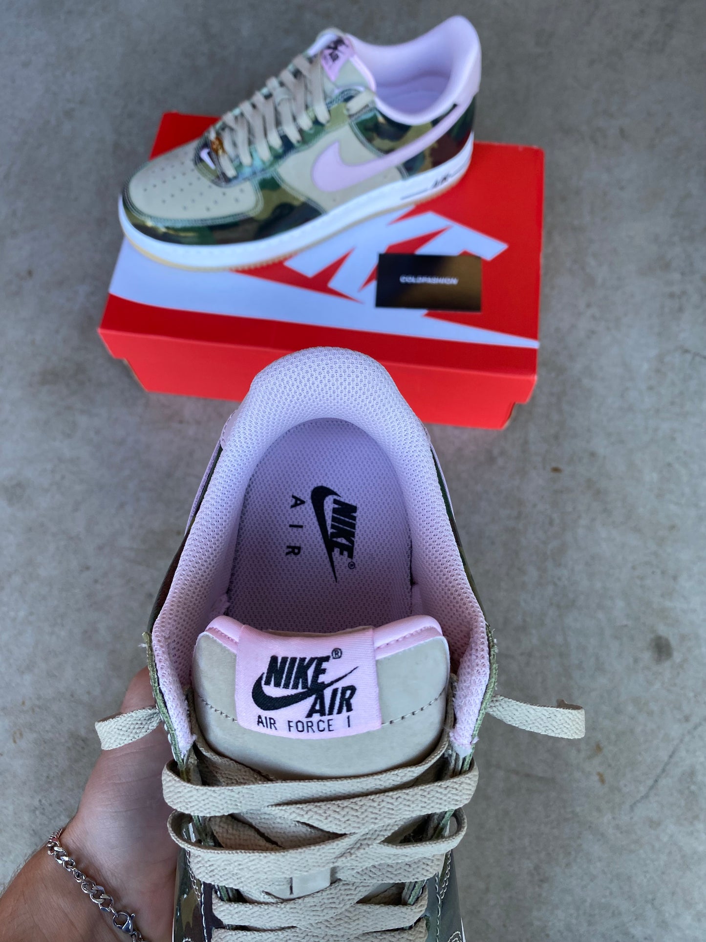 Nike Airforce 1 Low ‘07 LV8 Camo Pink