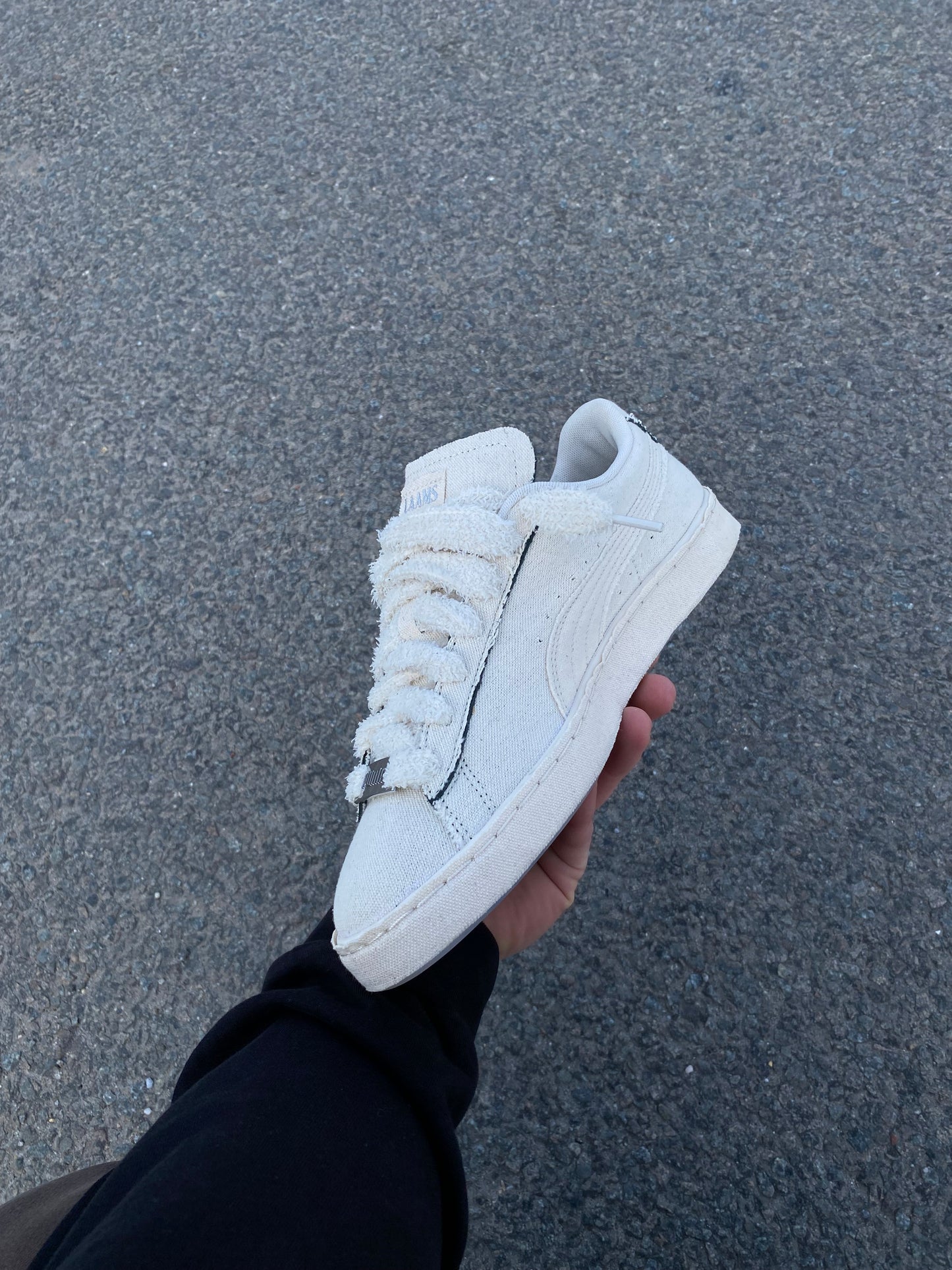 PUMA X LAAMS “suede blank canvas