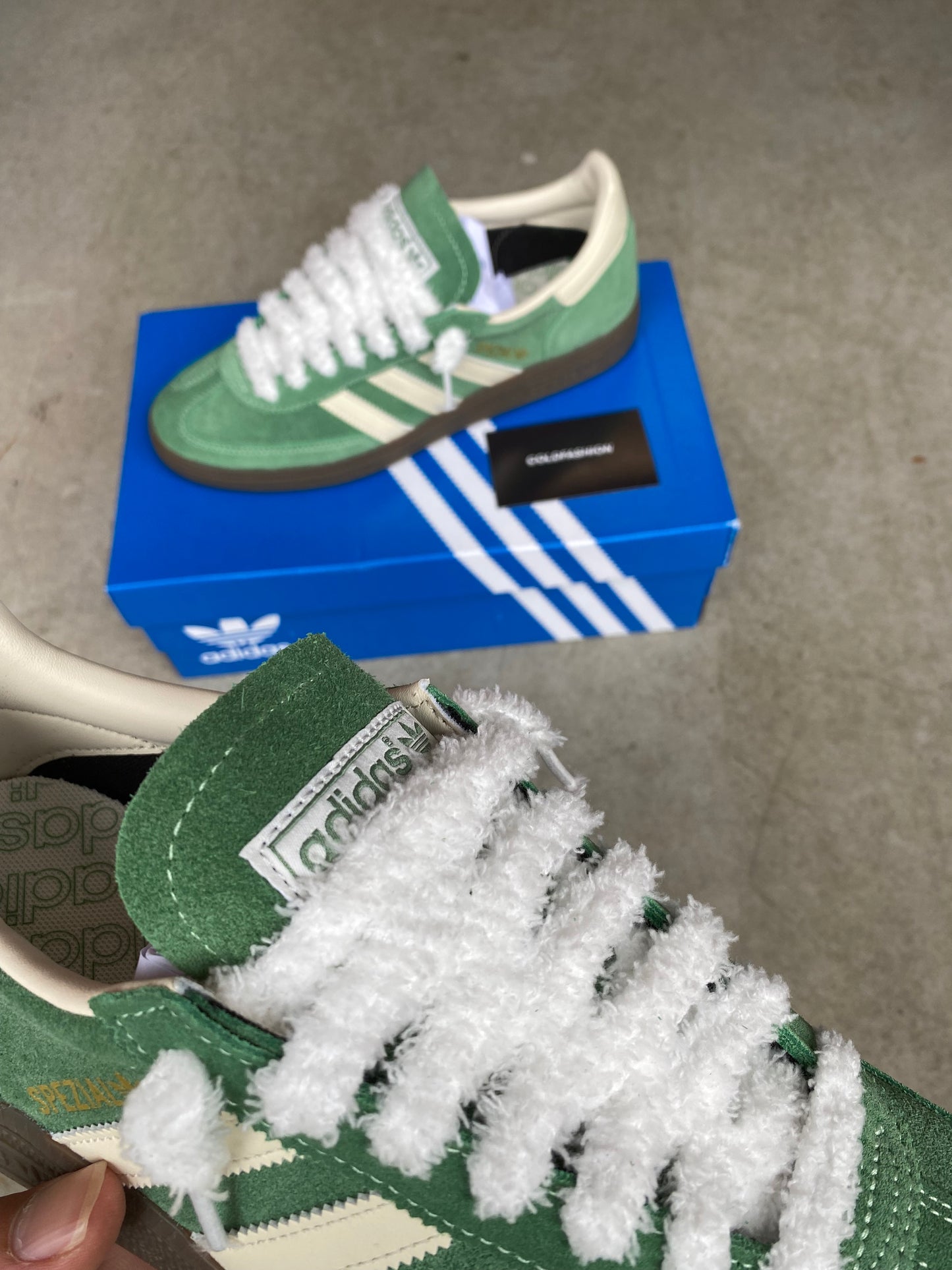 Adidas special “preloved green”