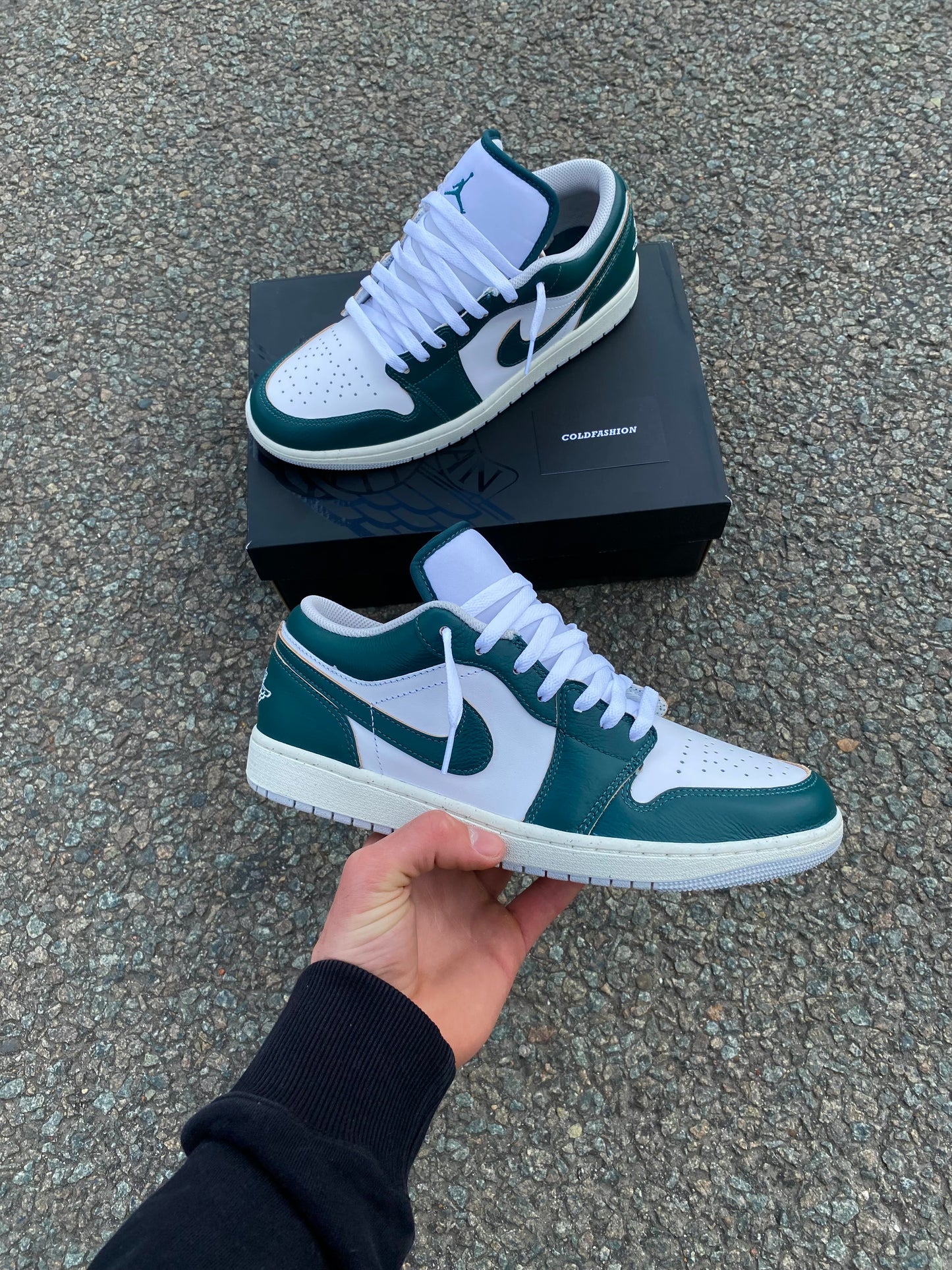 Jordan 1 low “oxidized green”