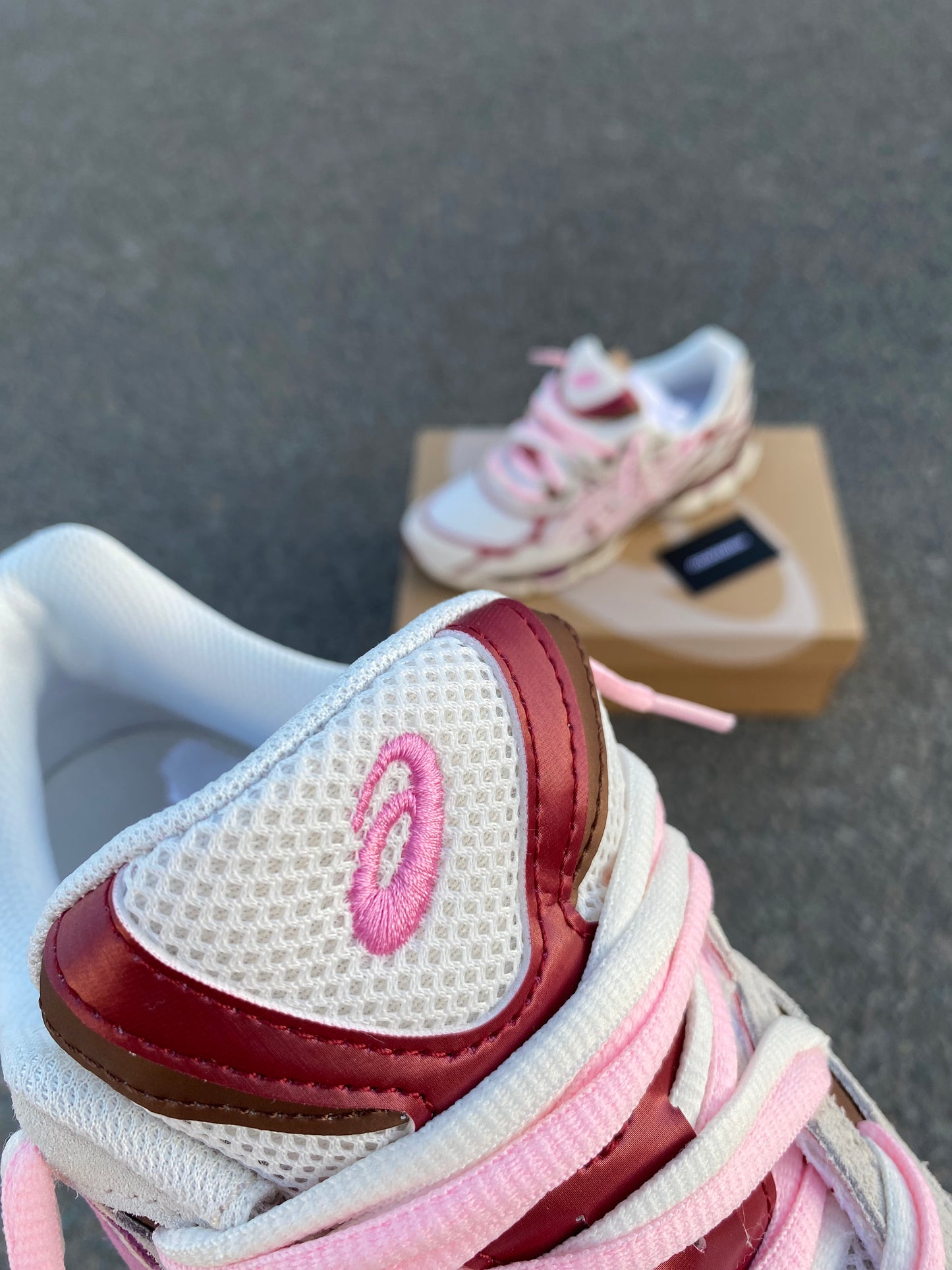 ASICS “cream sweet pink”
