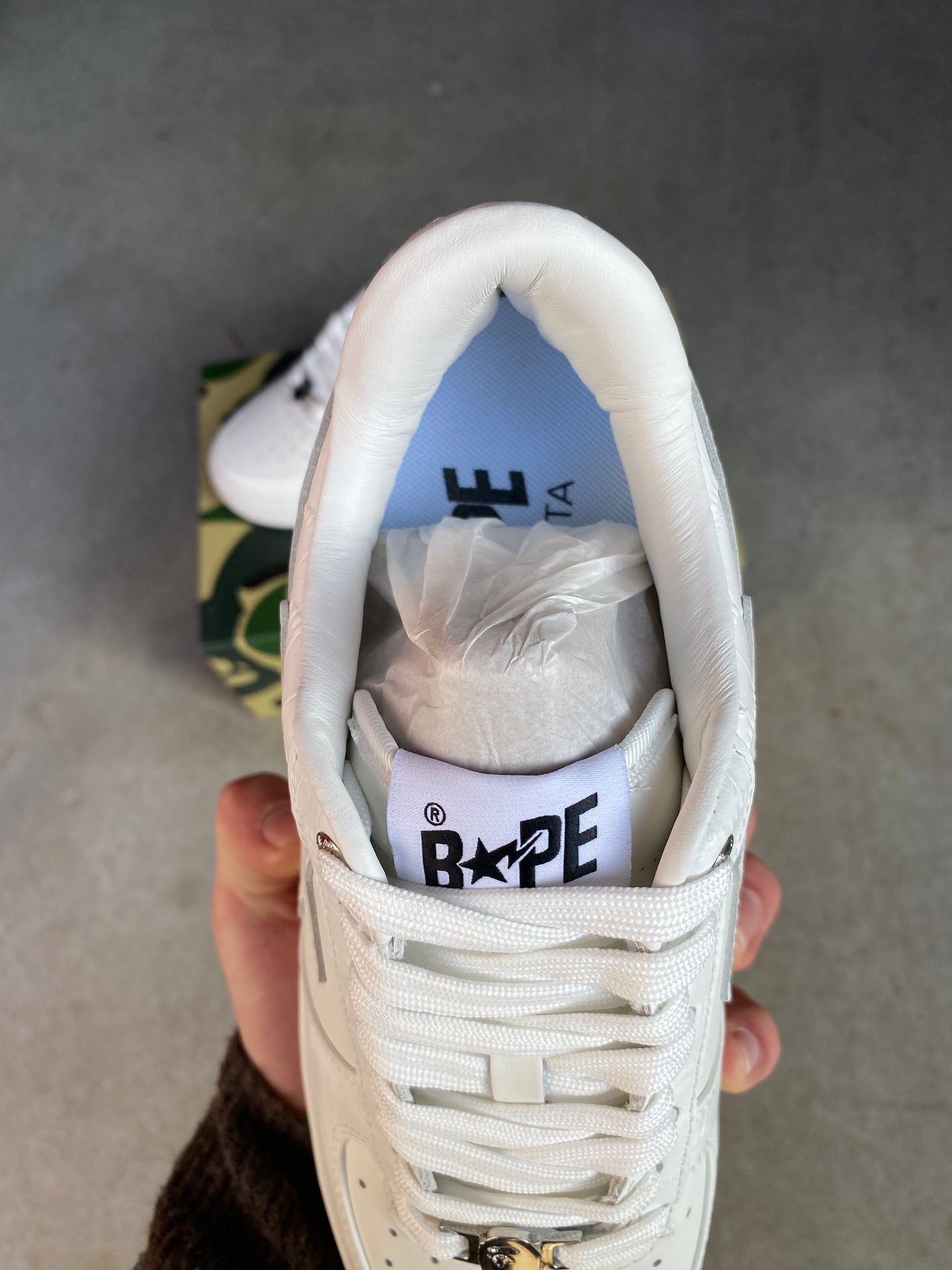 A Bathing Ape Bape Sta “white”