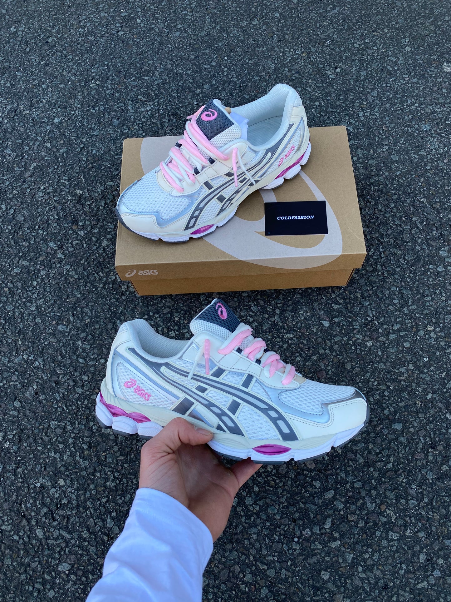 ASICS “carbon pink”