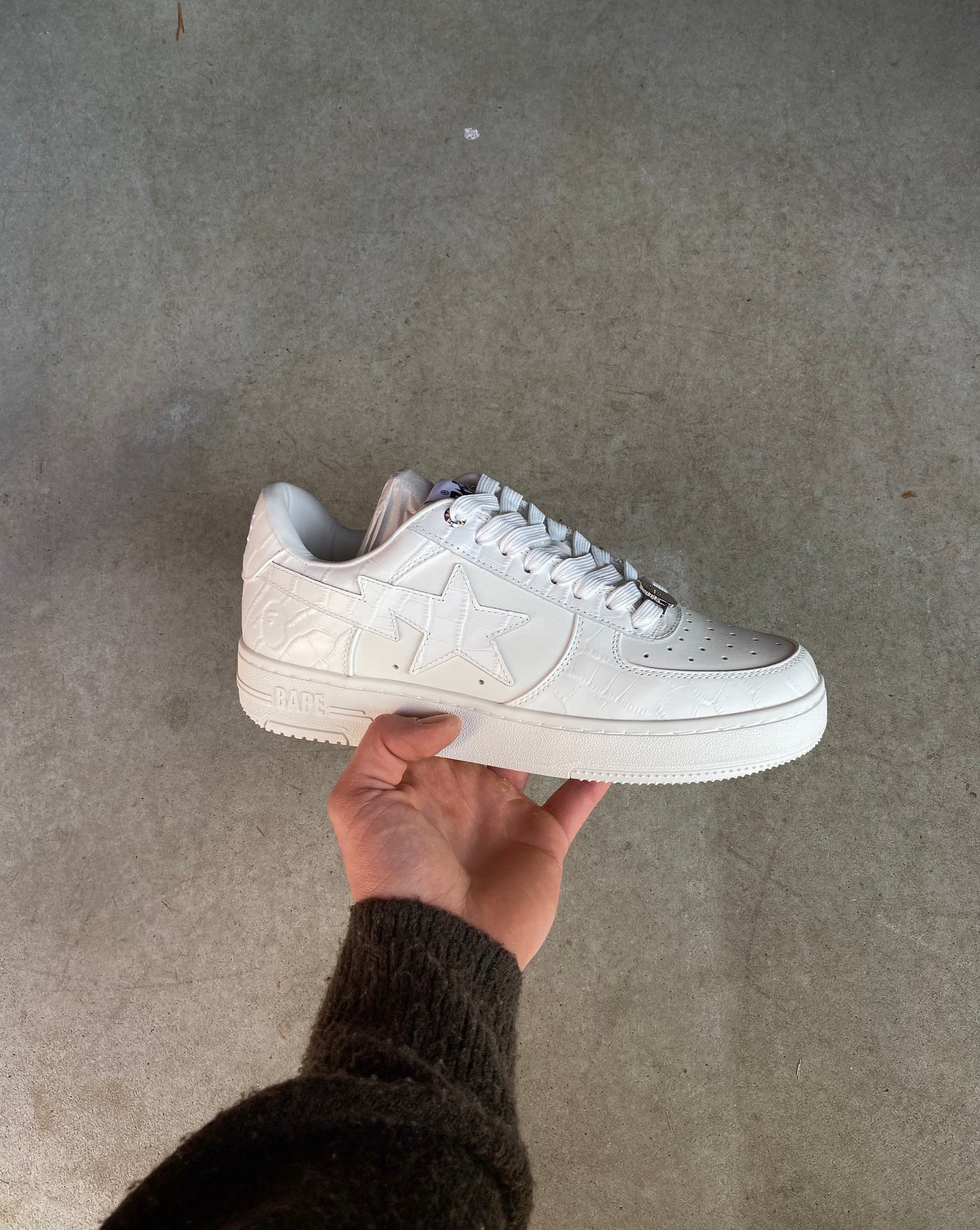 A Bathing Ape Bape Sta “white”