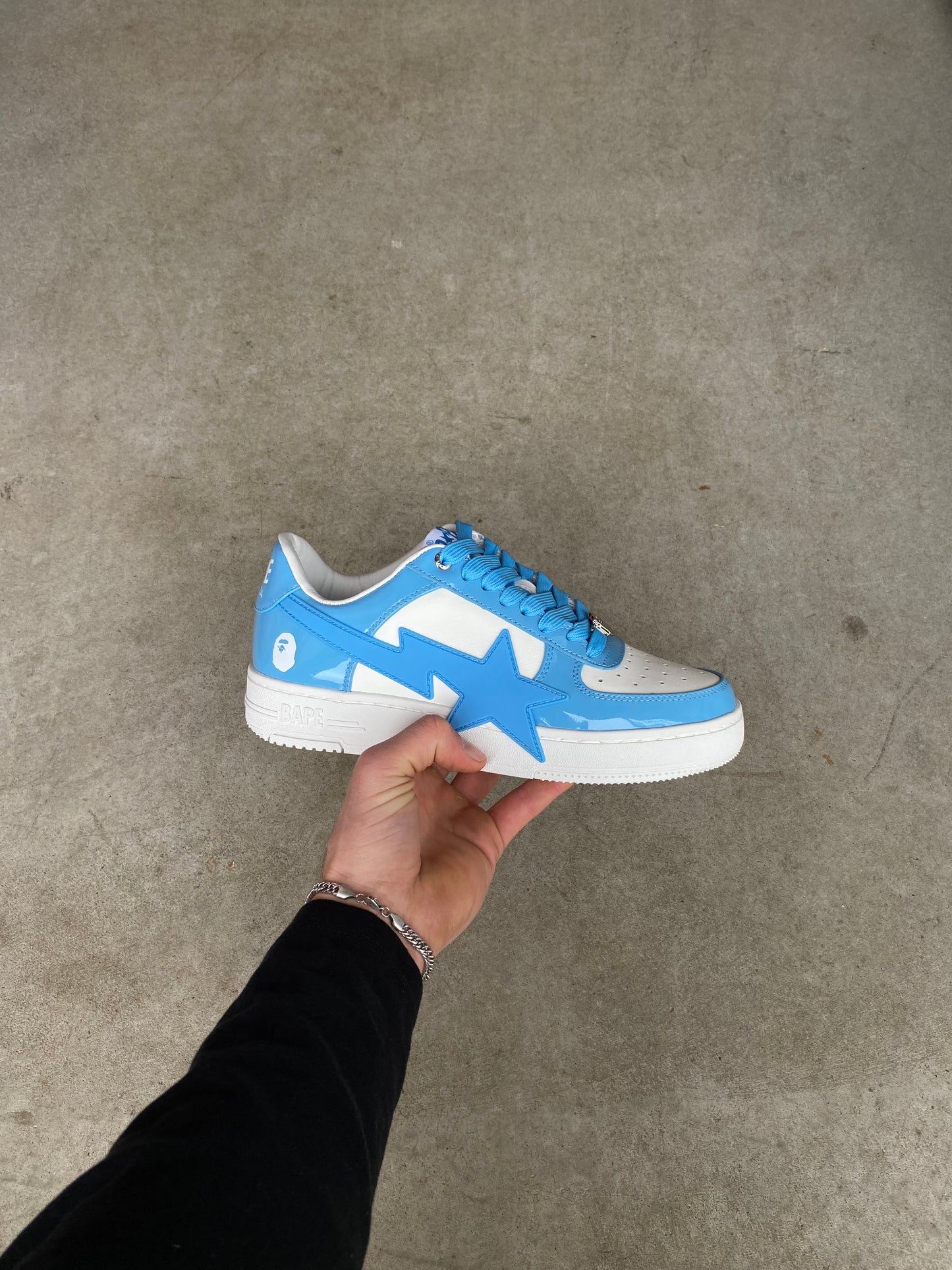 A Bathing Ape Bape Sta “Light Blue”