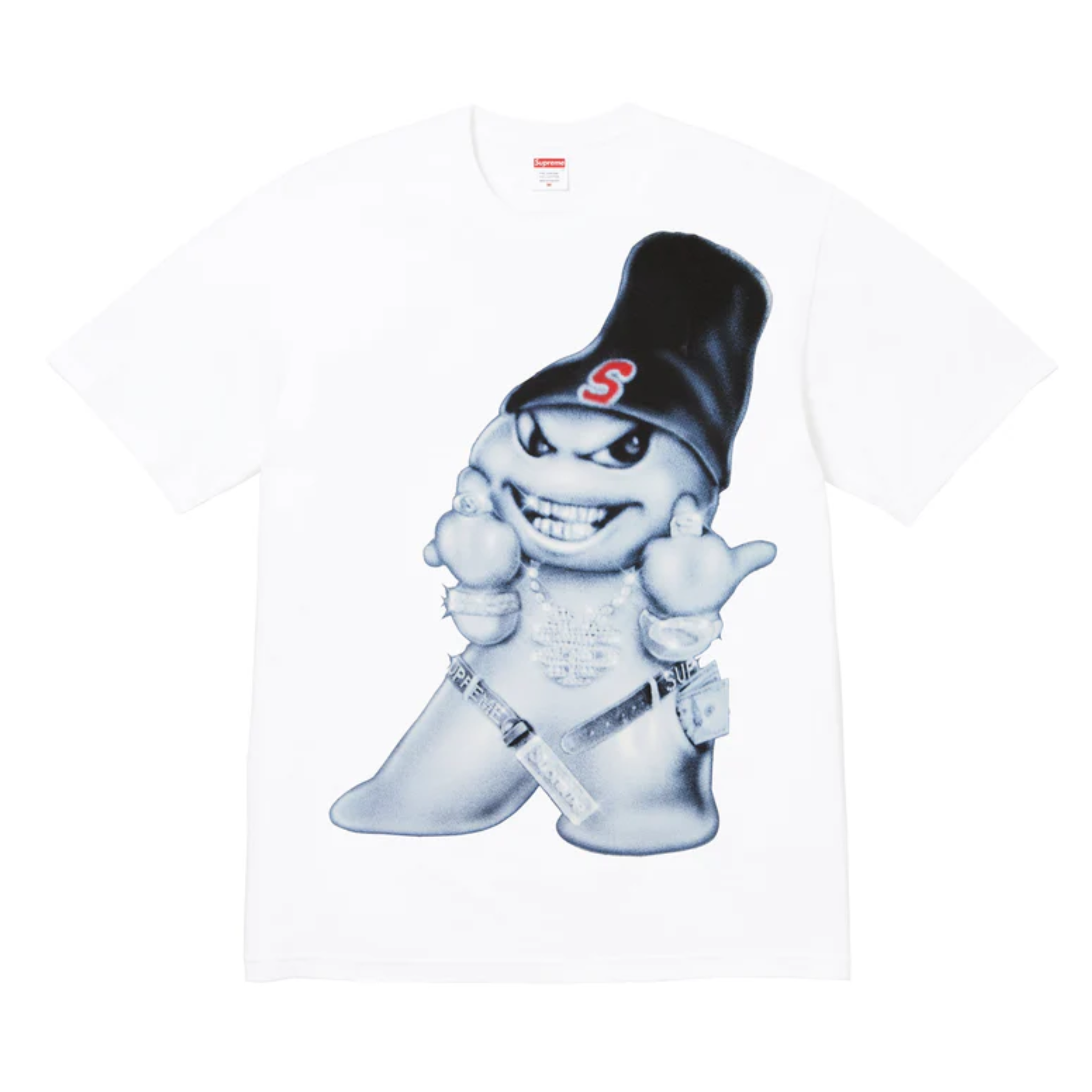 Supreme Snowman Tee White – COLDFASHION