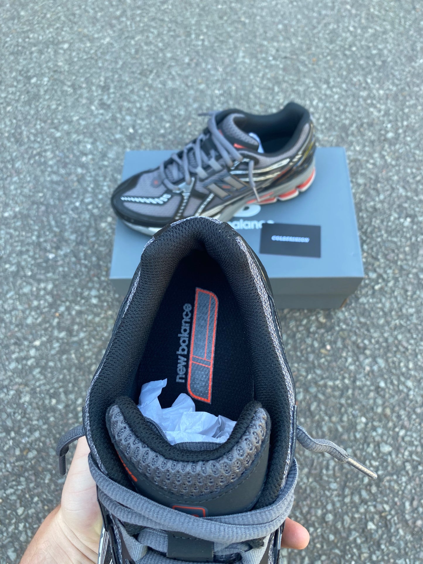 New balance “Black flame"