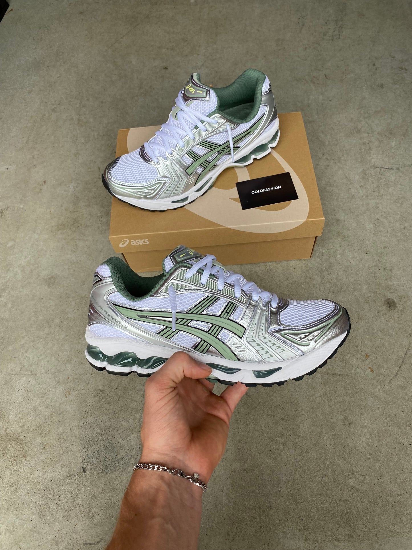 ASICS gel kayano “slate grey”