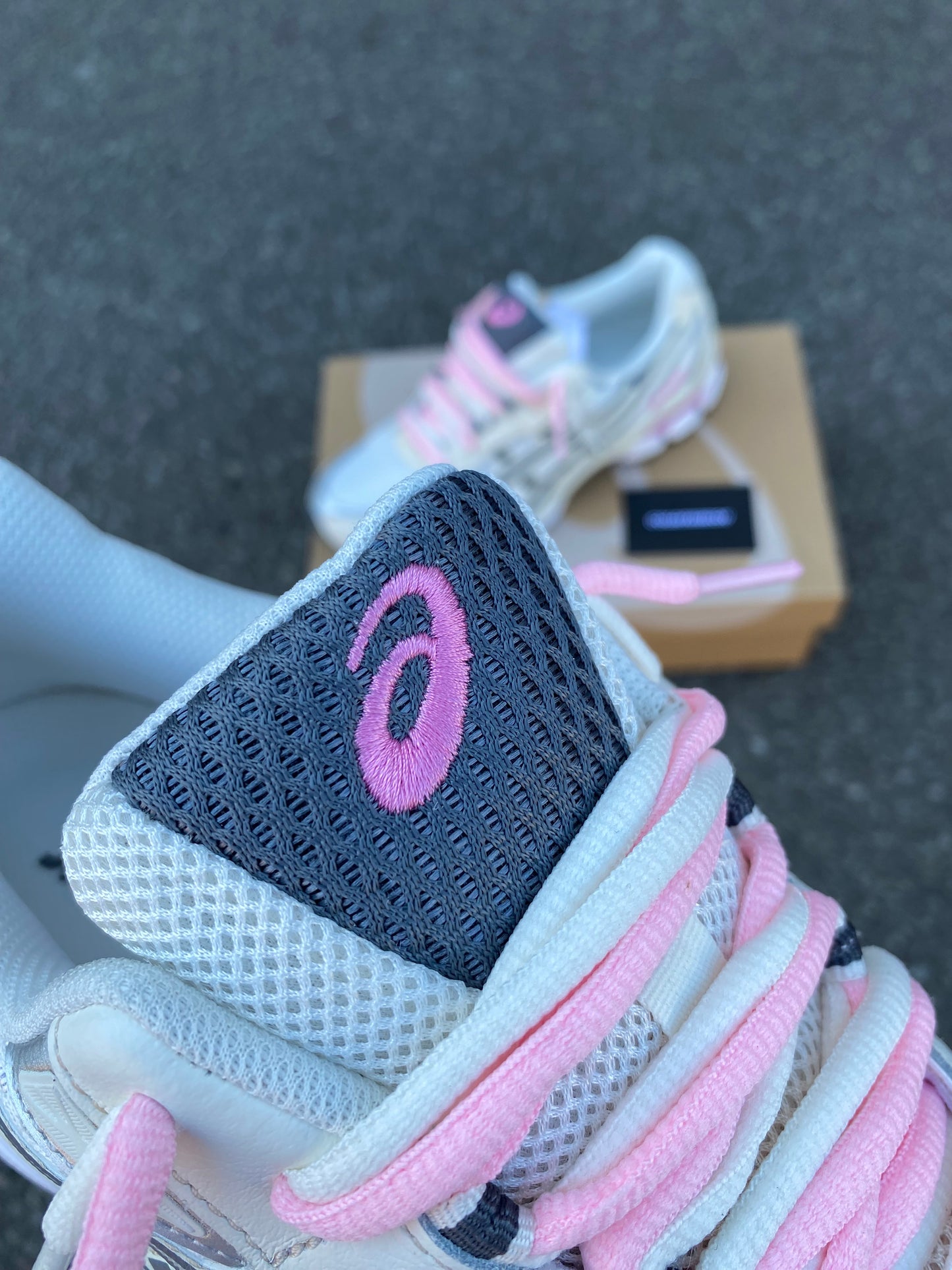 ASICS “carbon pink”