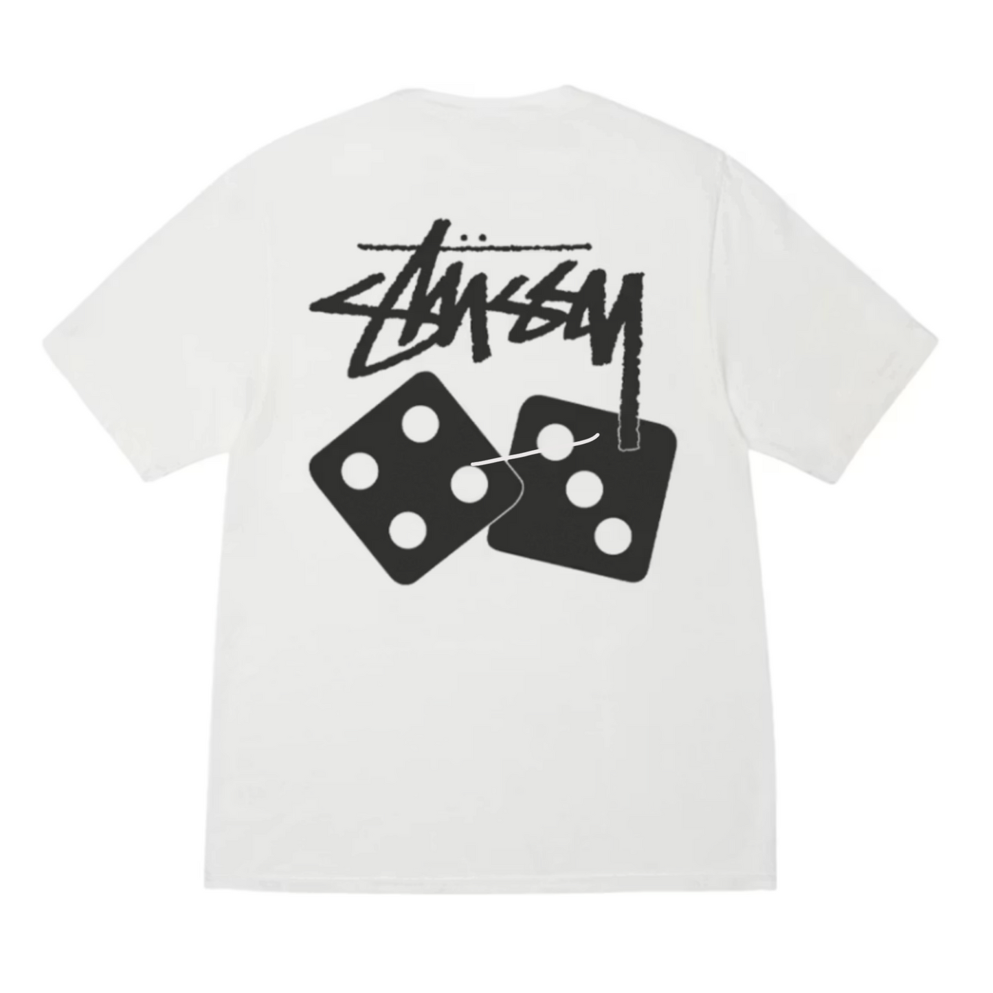 Stussy Dice Pigment Dyed Tee Natural