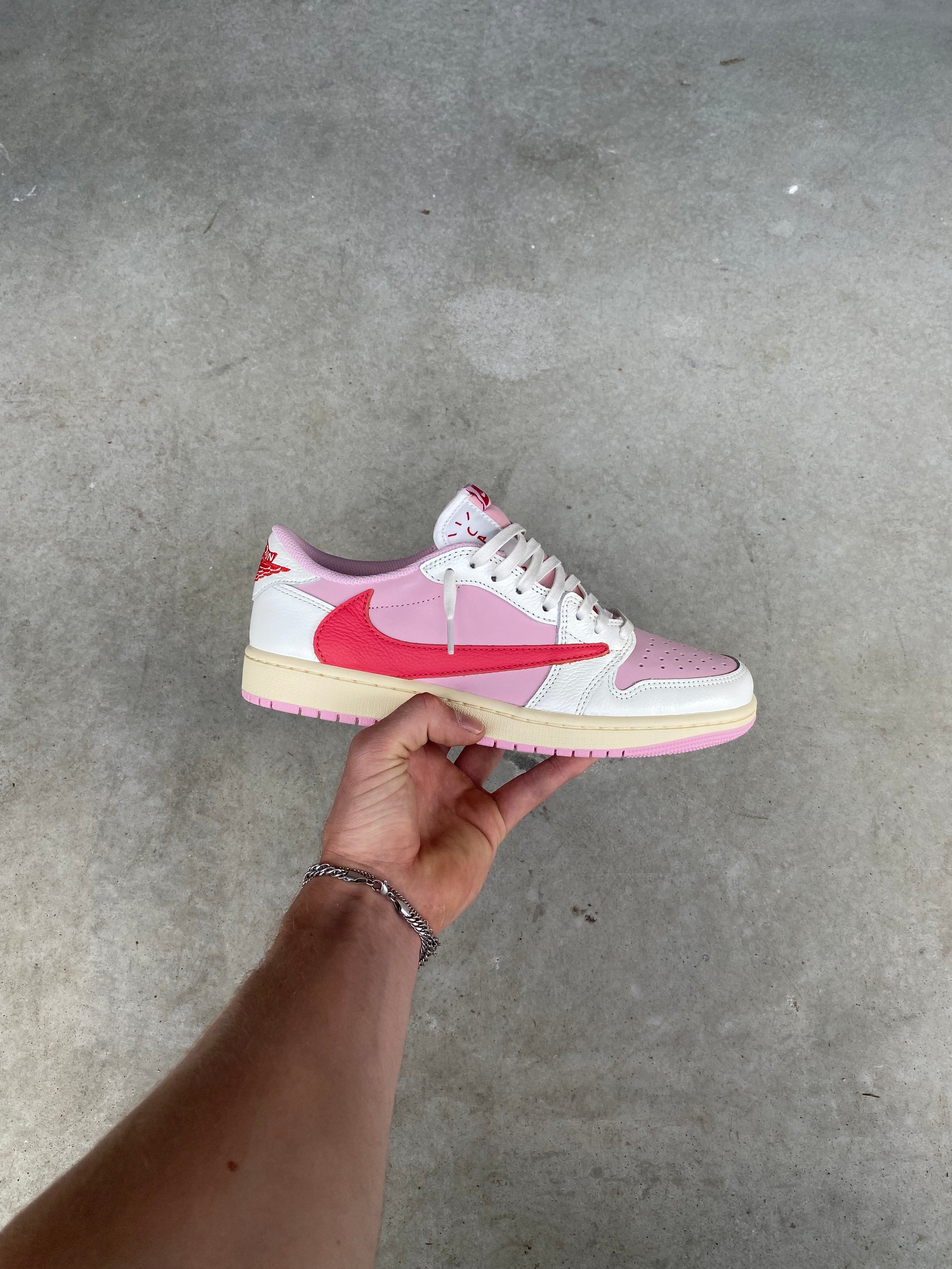 Travis Scott x Air Jordan 1 Low OG SP 'Sail Tropical Pink