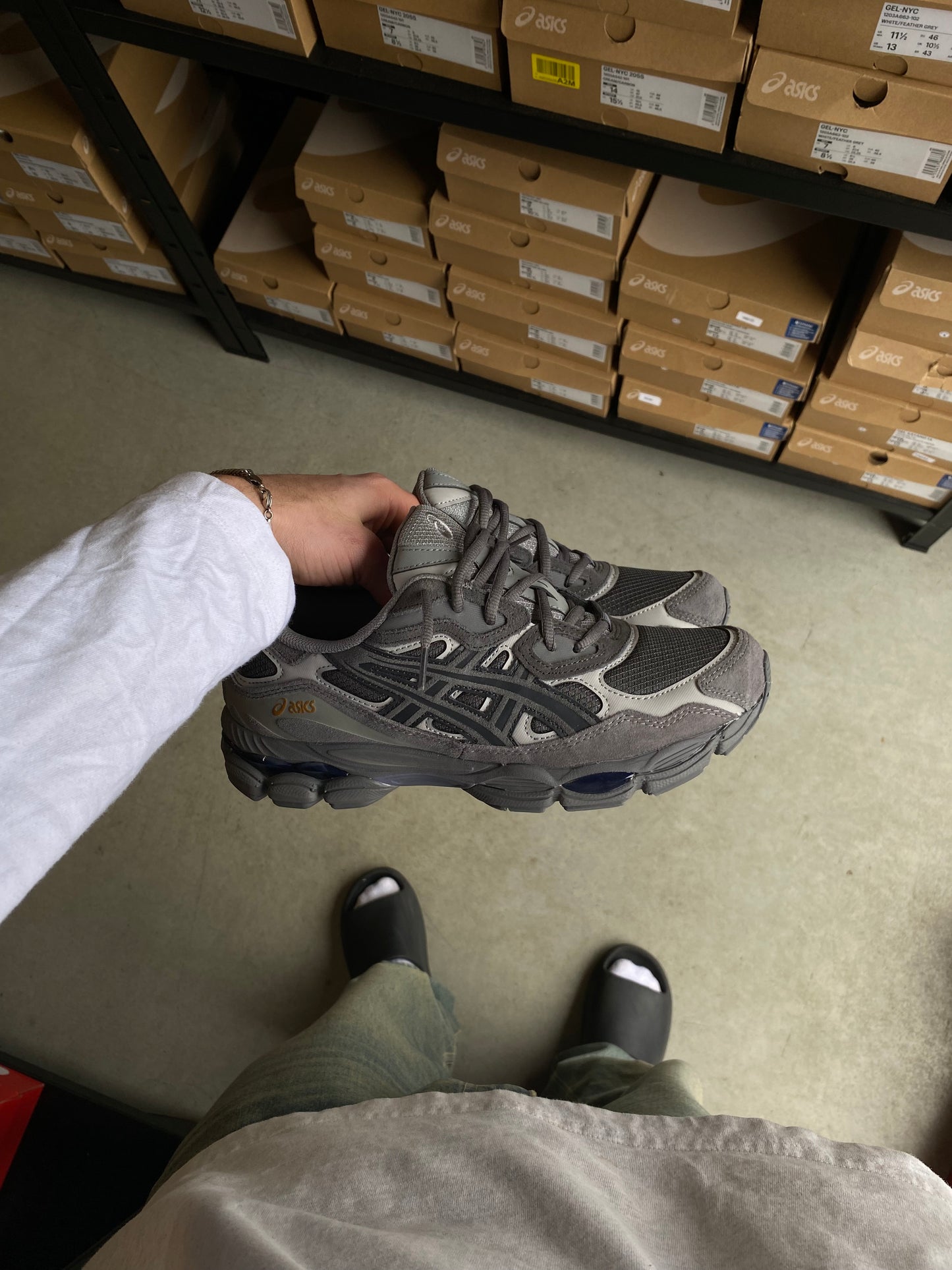 ASICS “Obsidian Grey”