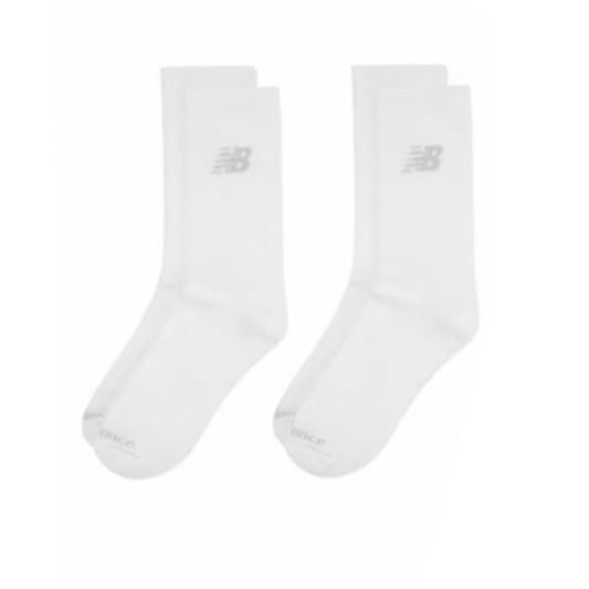 2 pair pack New Balance Socks White