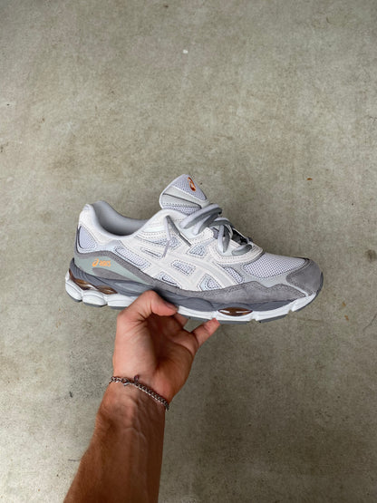 ASICS “cement grey”