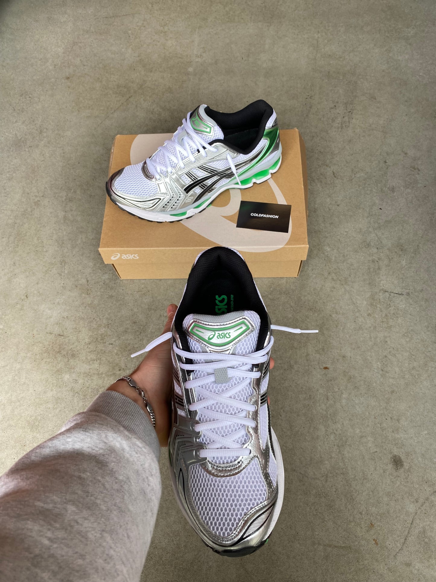 ASICS gel kayano “Malachite Green”