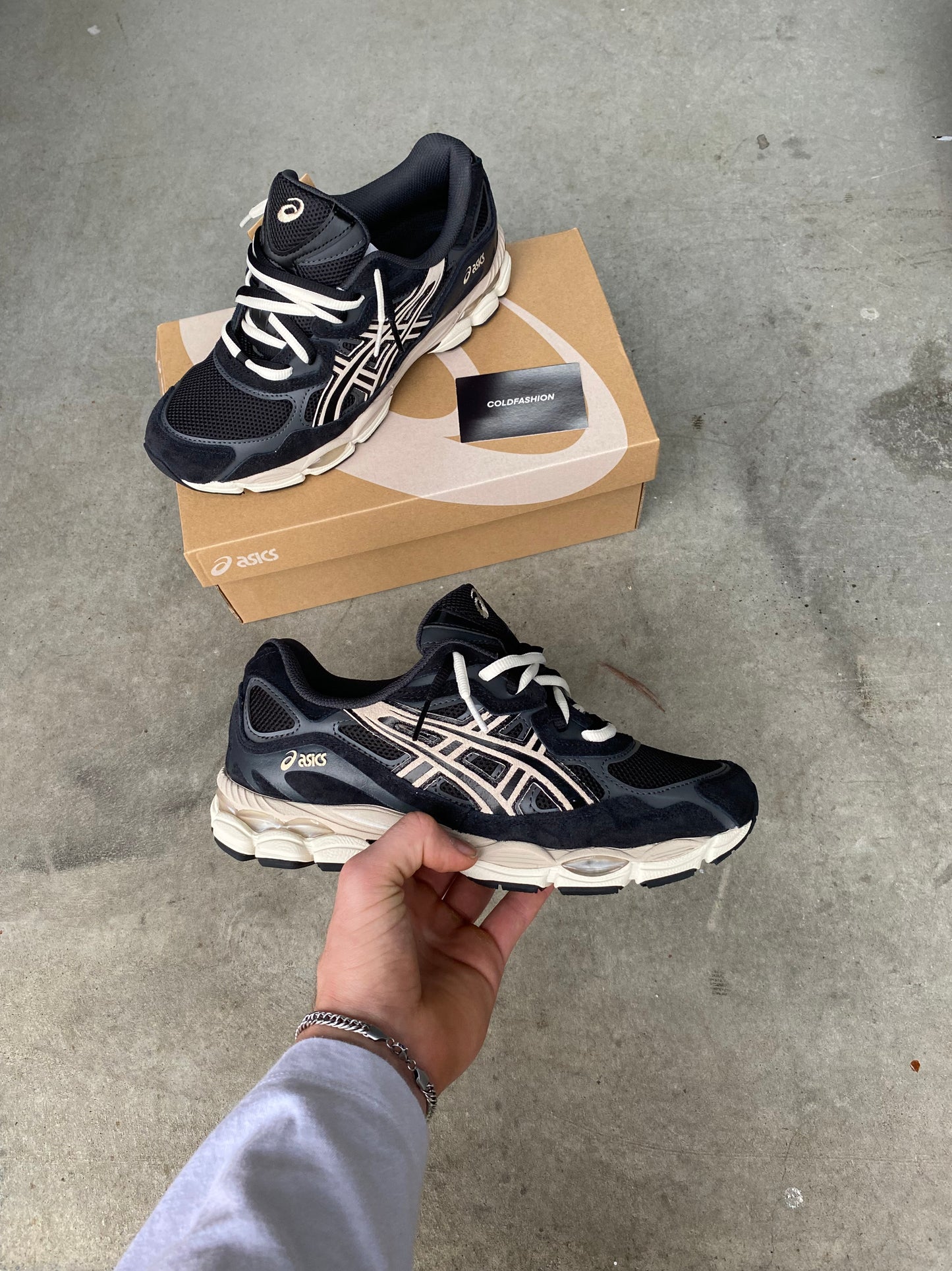 ASICS “Black Cream”