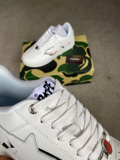 A Bathing Ape shark Bape Sta “white”
