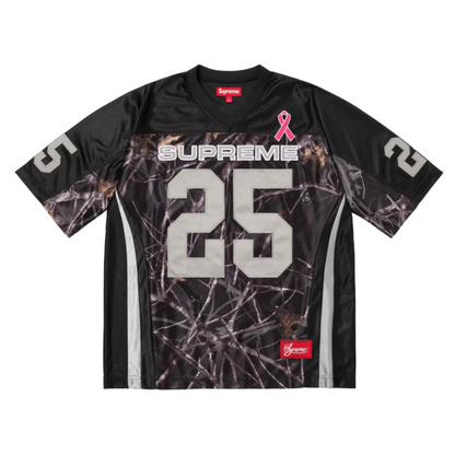 Supreme Breast Cancer Awareness Football Jersey Black