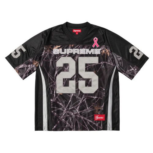 Supreme Breast Cancer Awareness Football Jersey Black