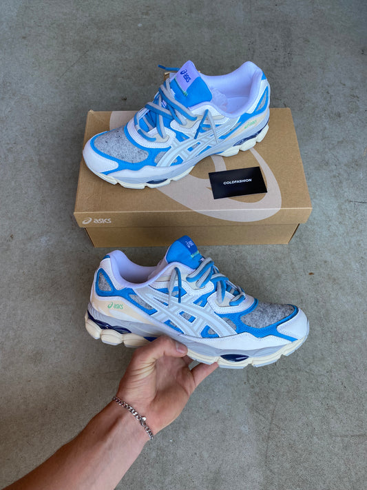 ASICS “dolphin blue”