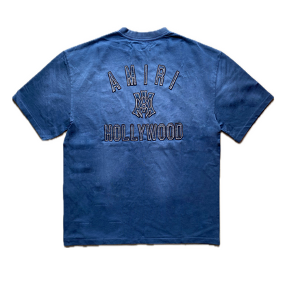 Amiri Hollywood Tee Blue