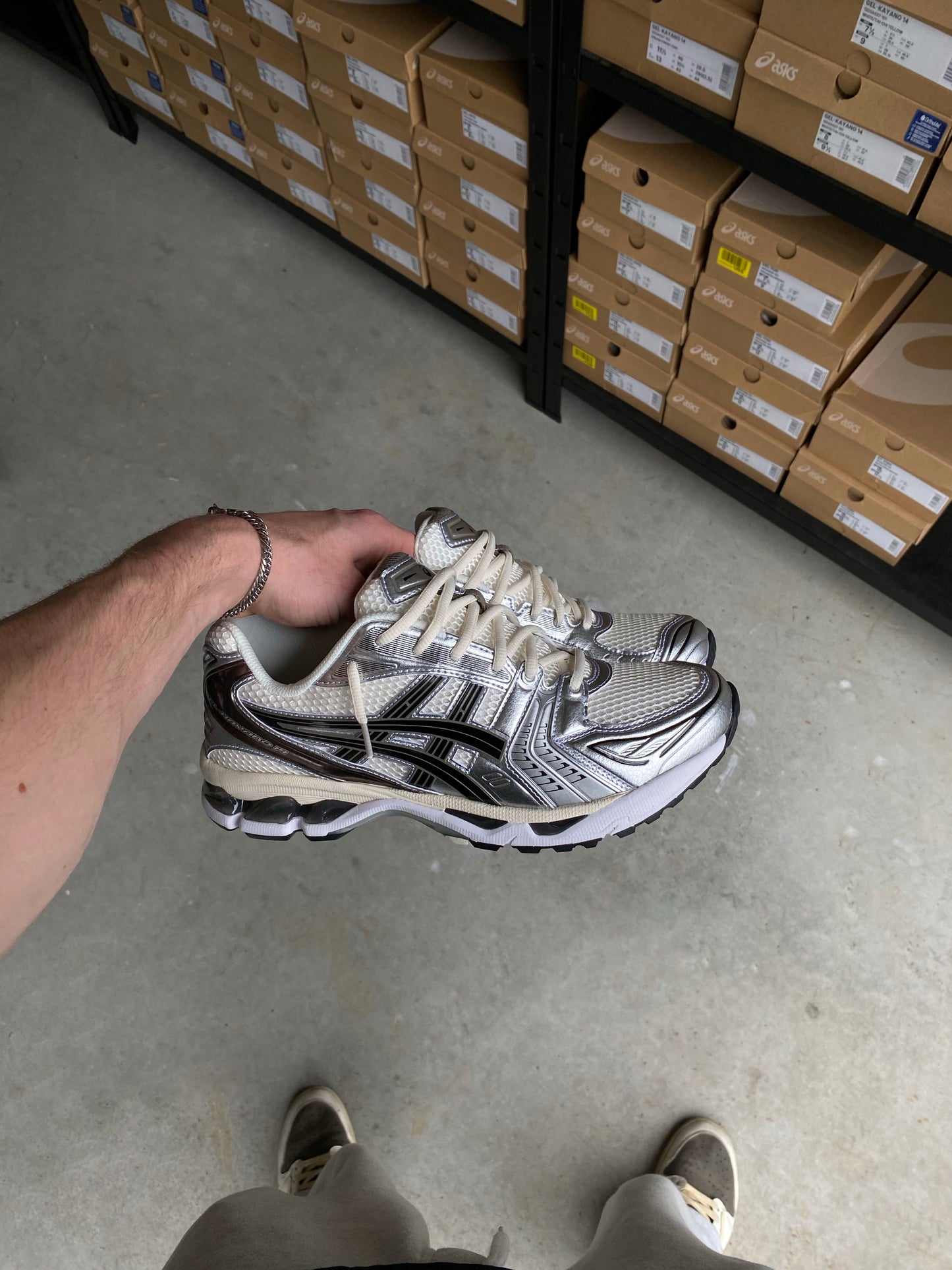 ASICS gel kayano “Black Plum”