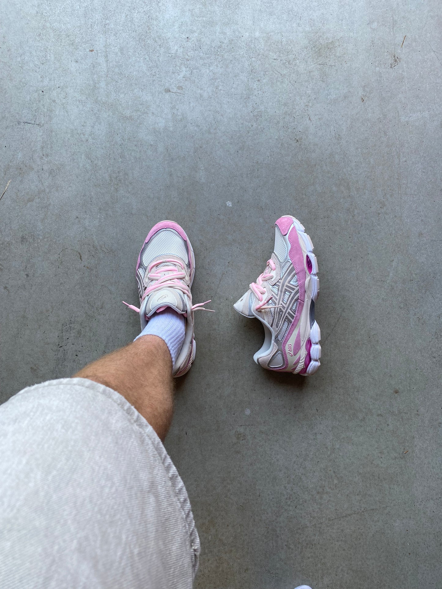 ASICS “mineral beige”
