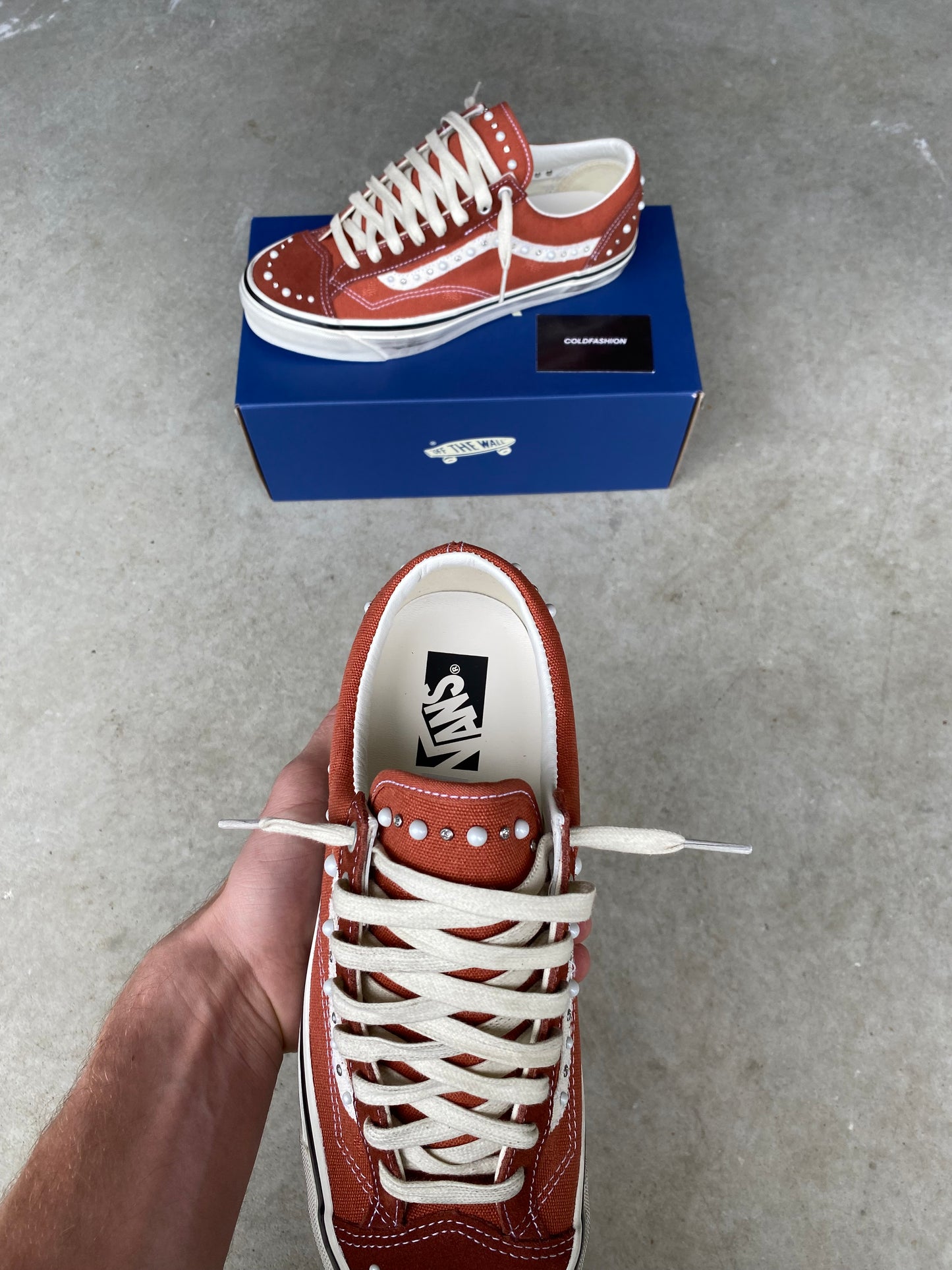 Vans LX Old Skool 36 Pearlized "Rust Bronze"