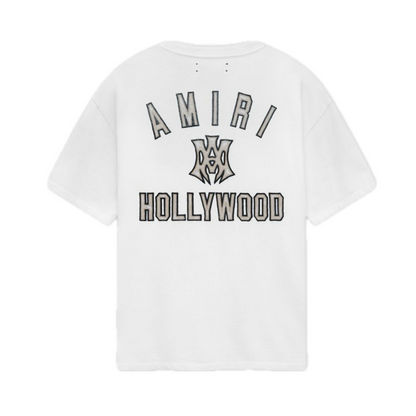 Amiri Hollywood Tee White
