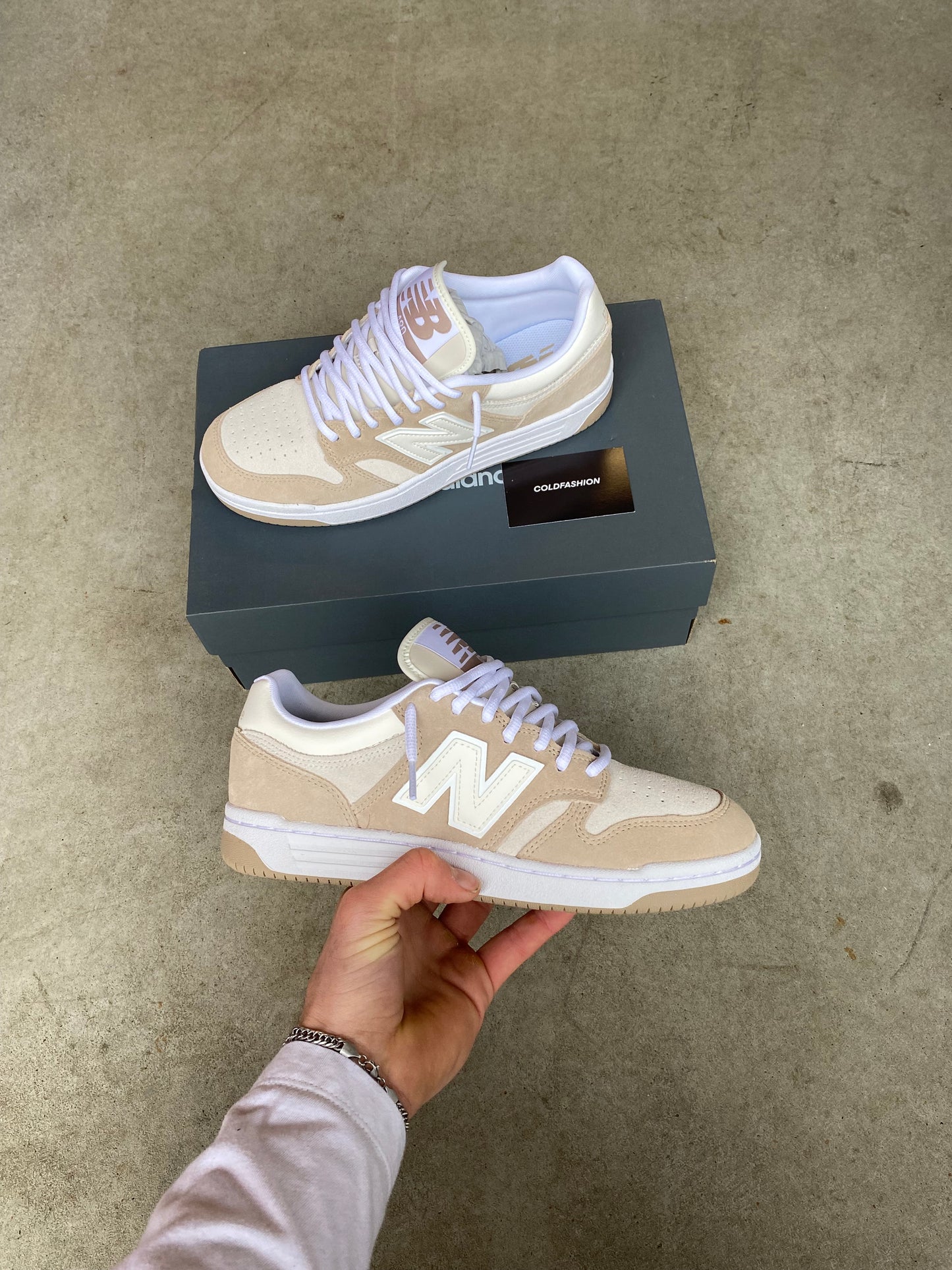 New balance “Cream”