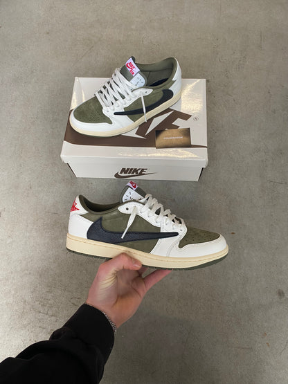 Travis Scott x Air Jordan 1 Low OG SP 'Medium Olive'