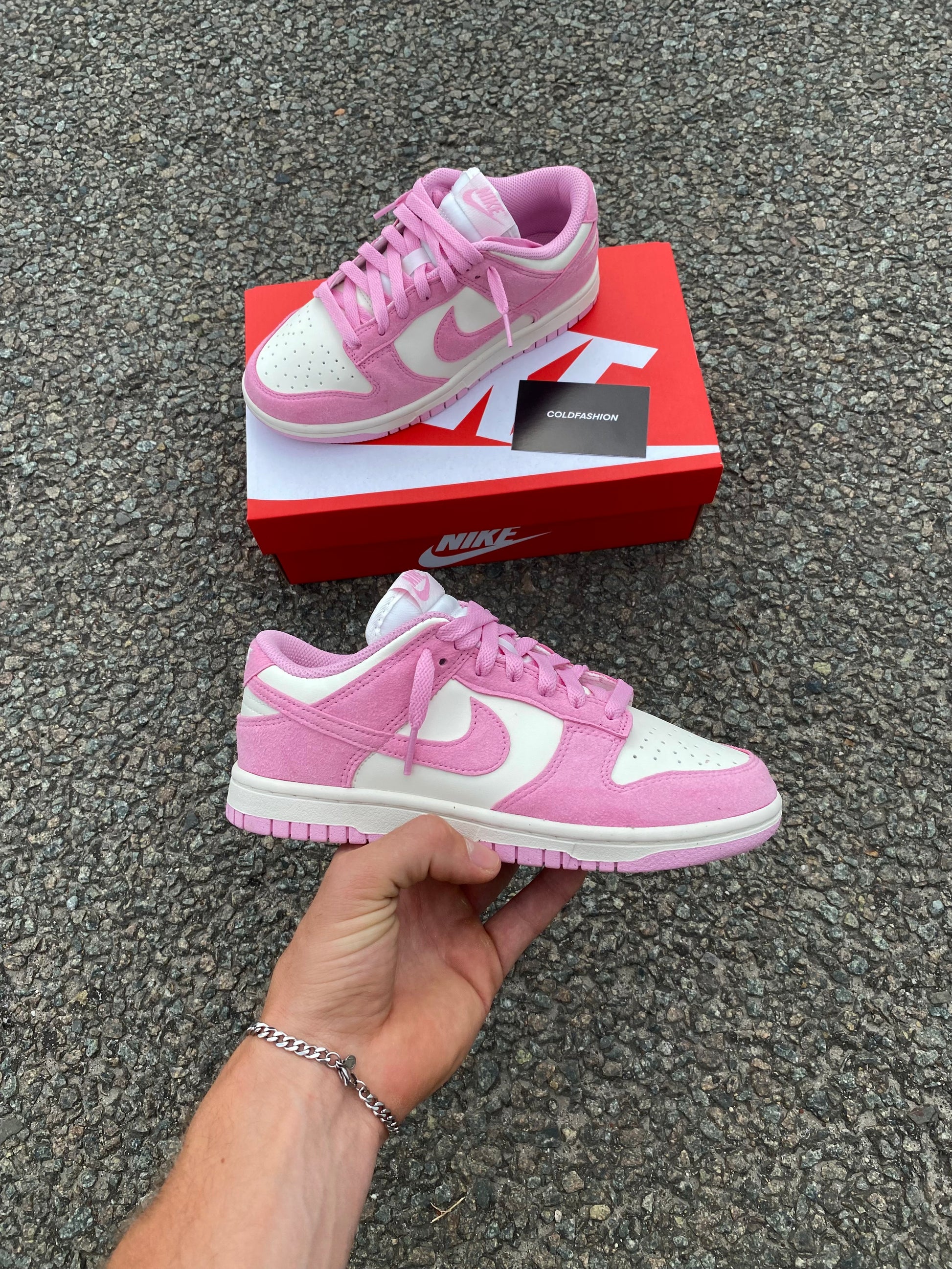 WMNS Nike dunk low “pink rise” – COLDFASHION