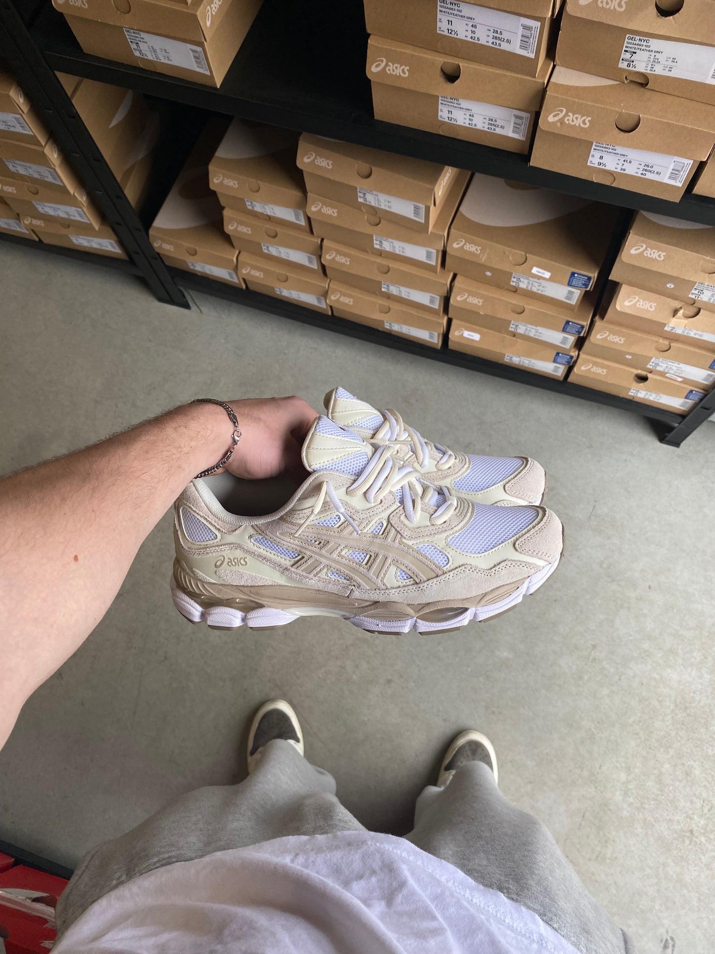 ASICS “Feather Grey”