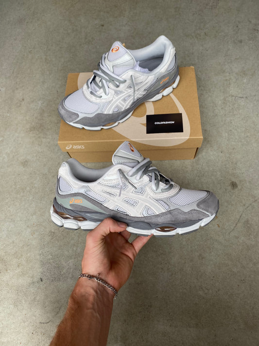 ASICS “cement grey”