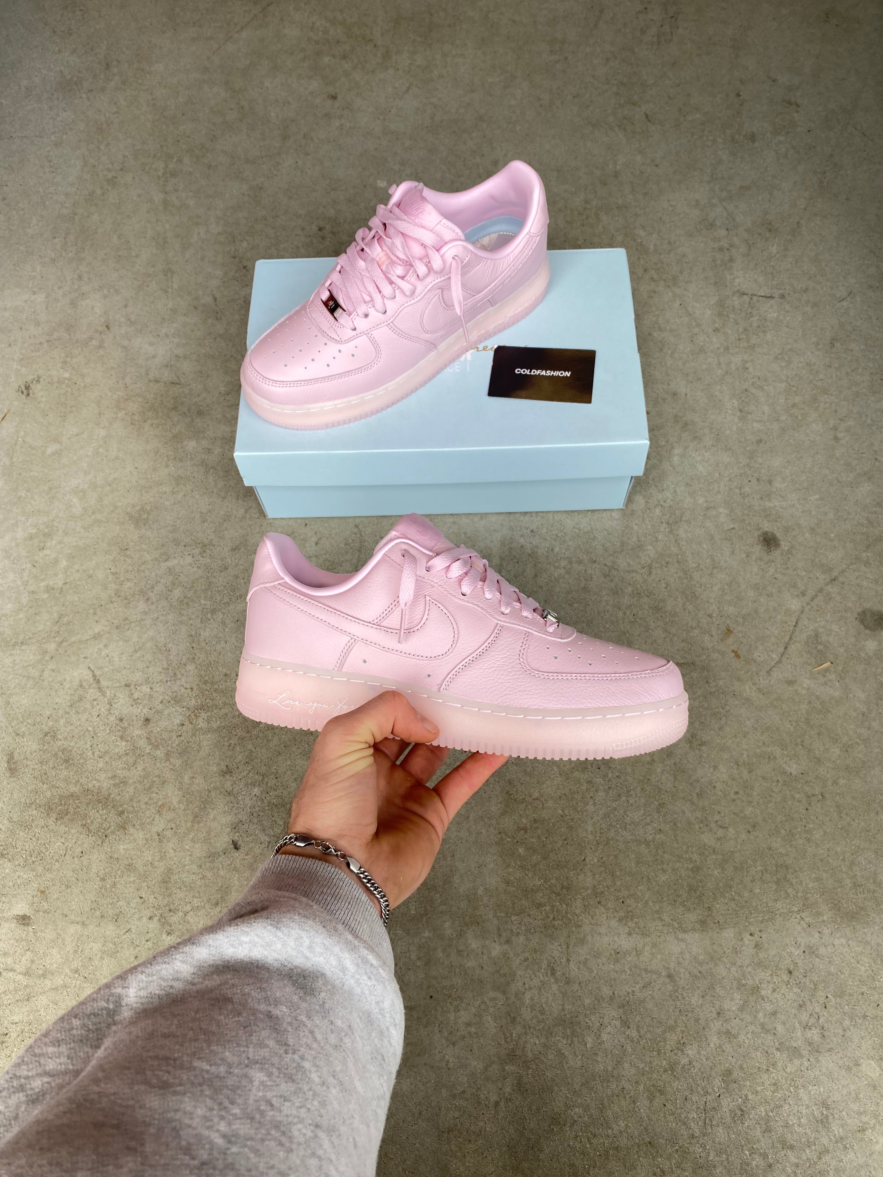 air force 1 pink low