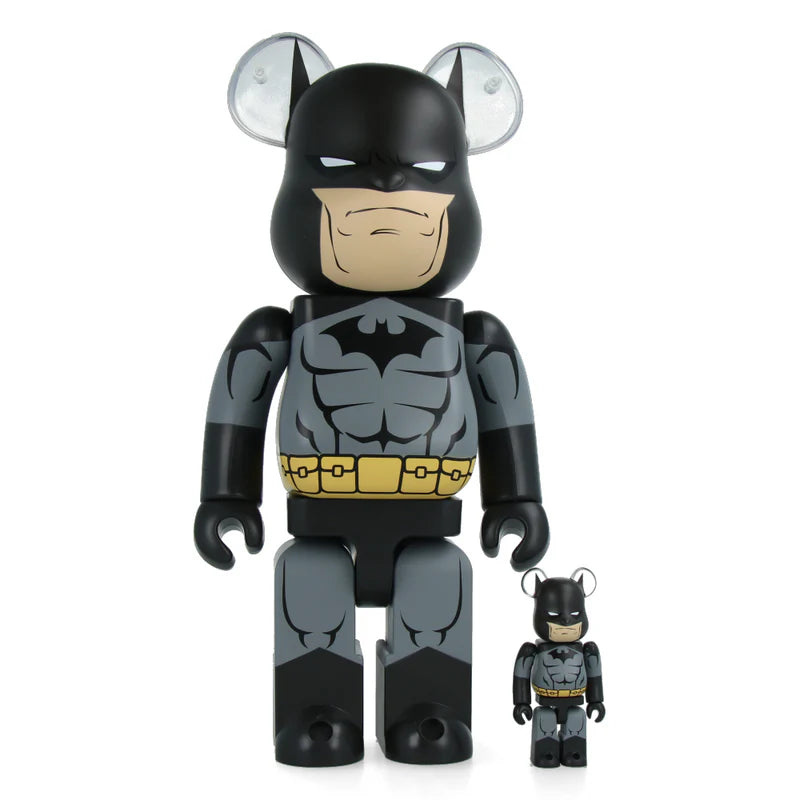 BEARBRICK BATMAN: HUSH BLACK 100% & 400% SET