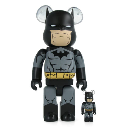 BEARBRICK BATMAN: HUSH BLACK 100% & 400% SET