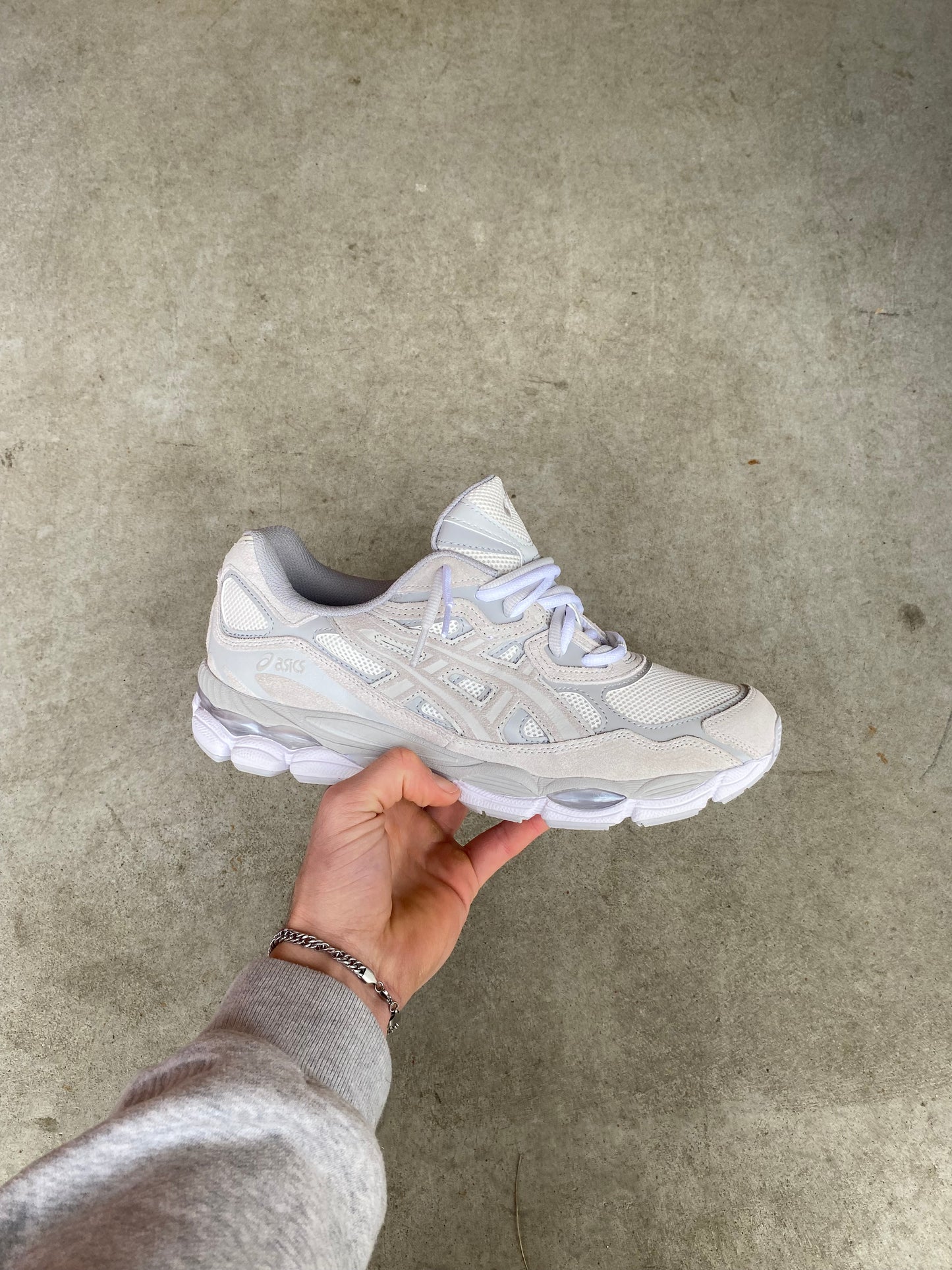 ASICS “Cream Cloud Grey”
