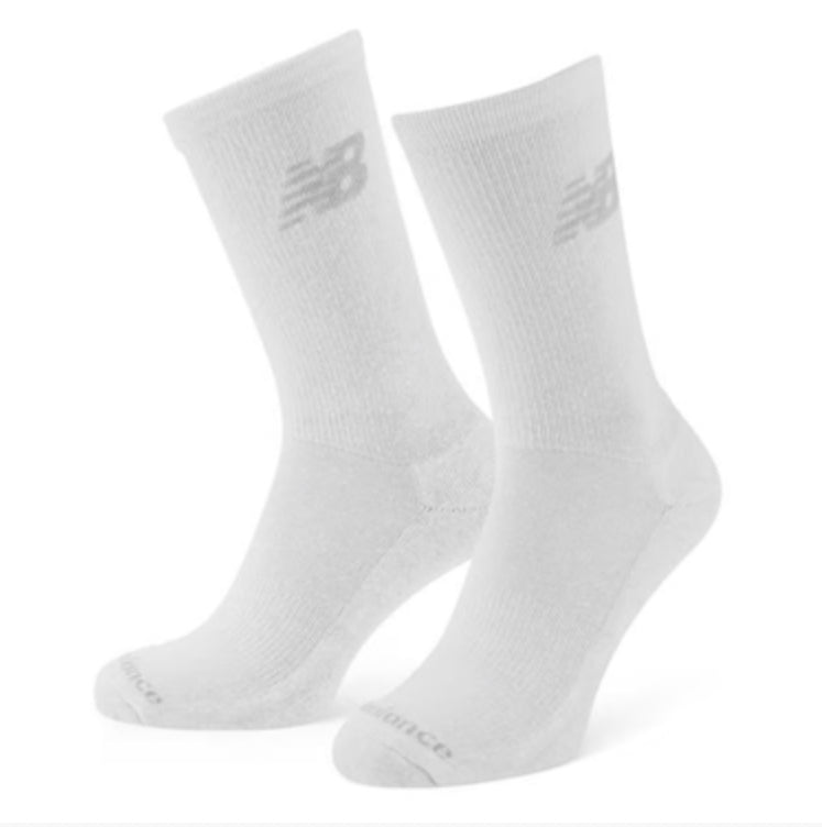 2 pair pack New Balance Socks White